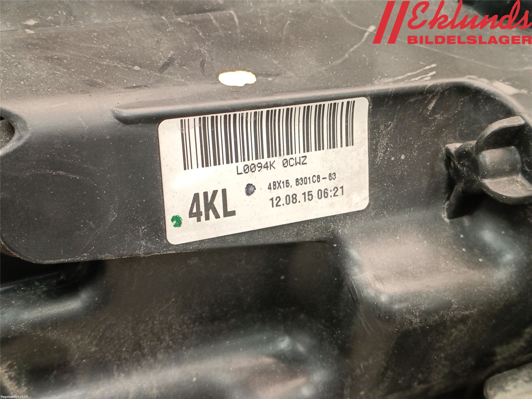 Mitsubishi OUTLANDER 13-21 Strålkastare Vänster