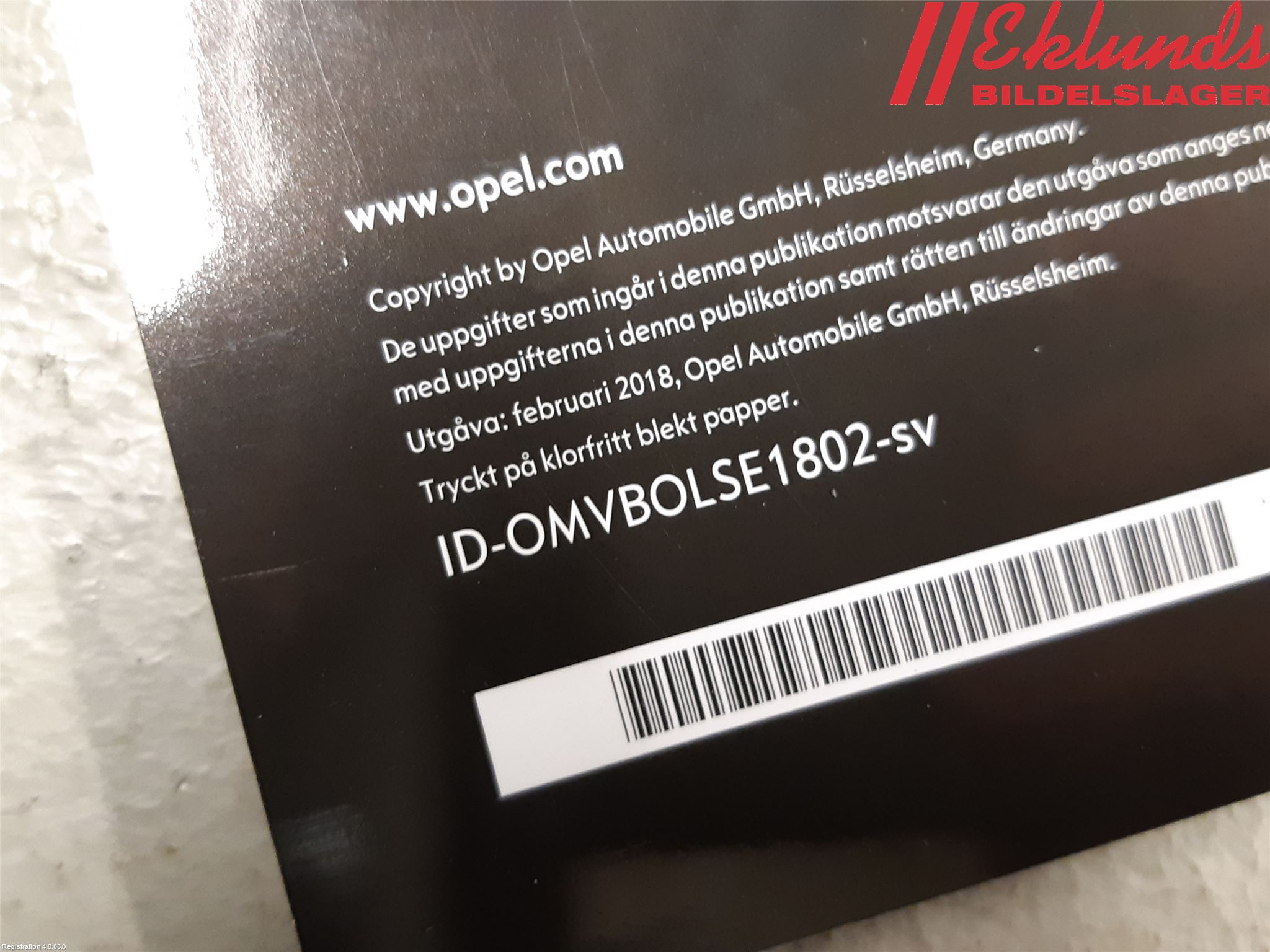 Opel MOVANO B 10-22 Instruktionsbok