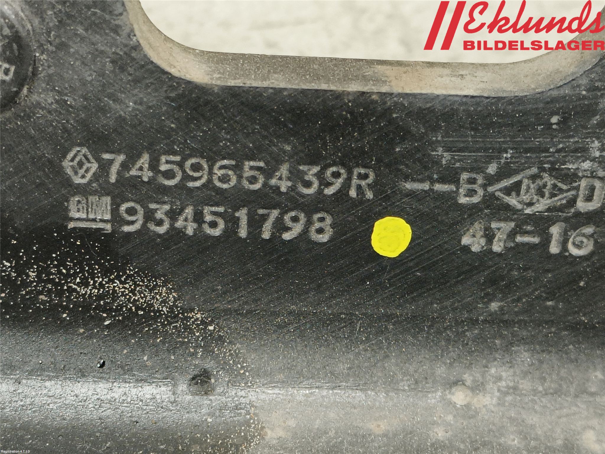 Renault TRAFIC/E-TECH 15- Skjutdörr Gångjärn-Rullar