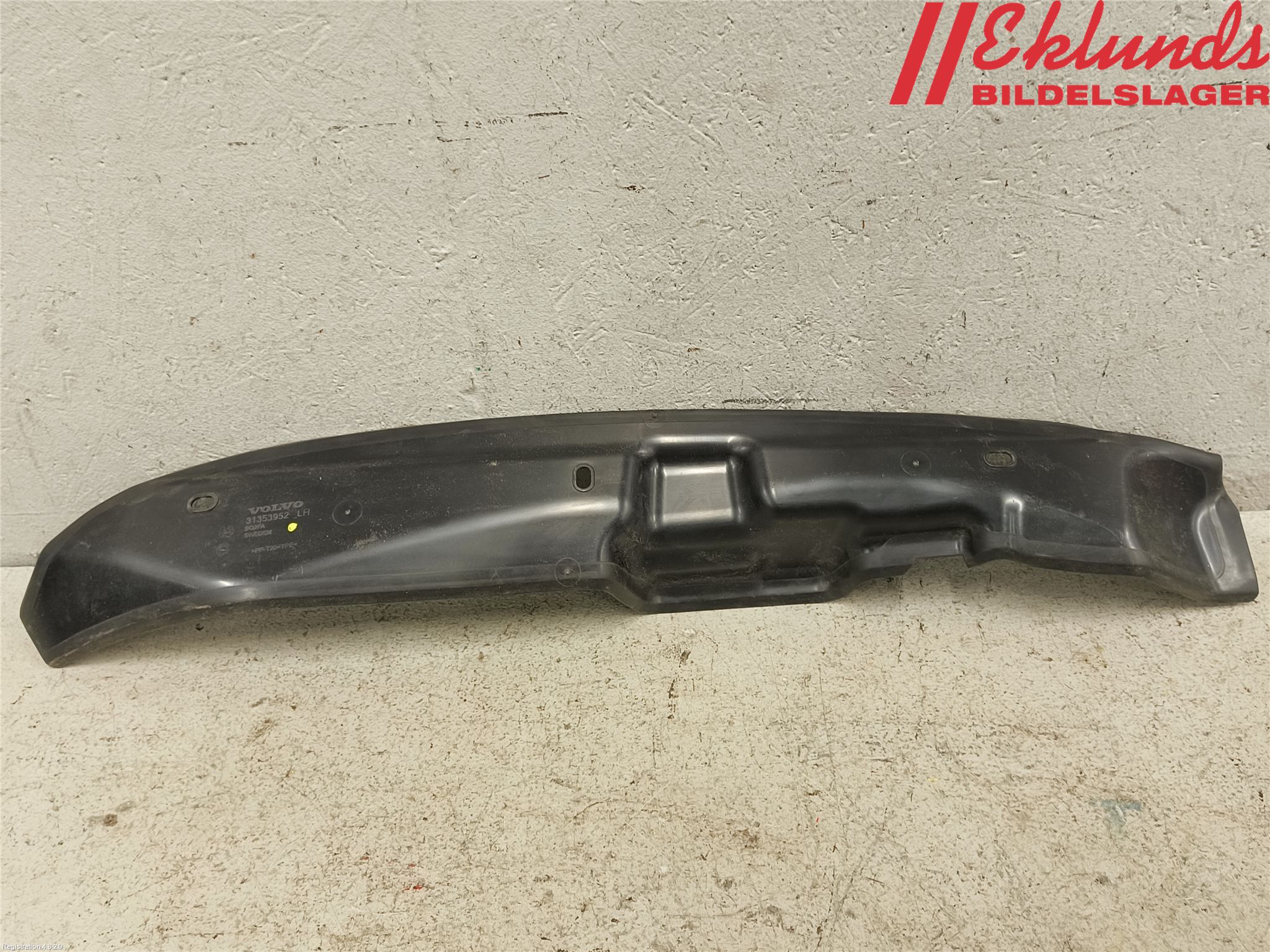 Volvo XC90/RECHARGE 16- Deflektor Plåt-Plast Kylning