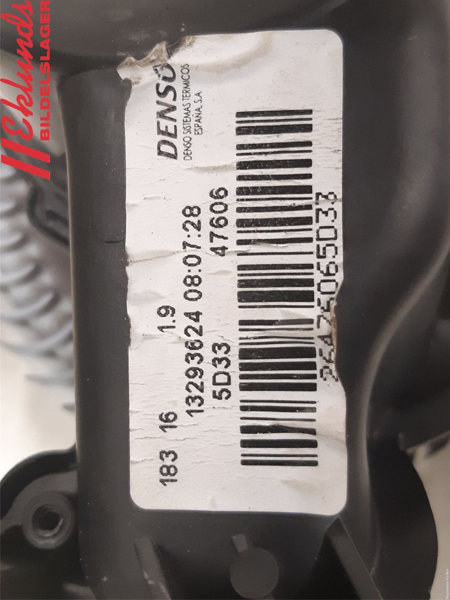 Opel CORSA E 15-19 Värmefläkt