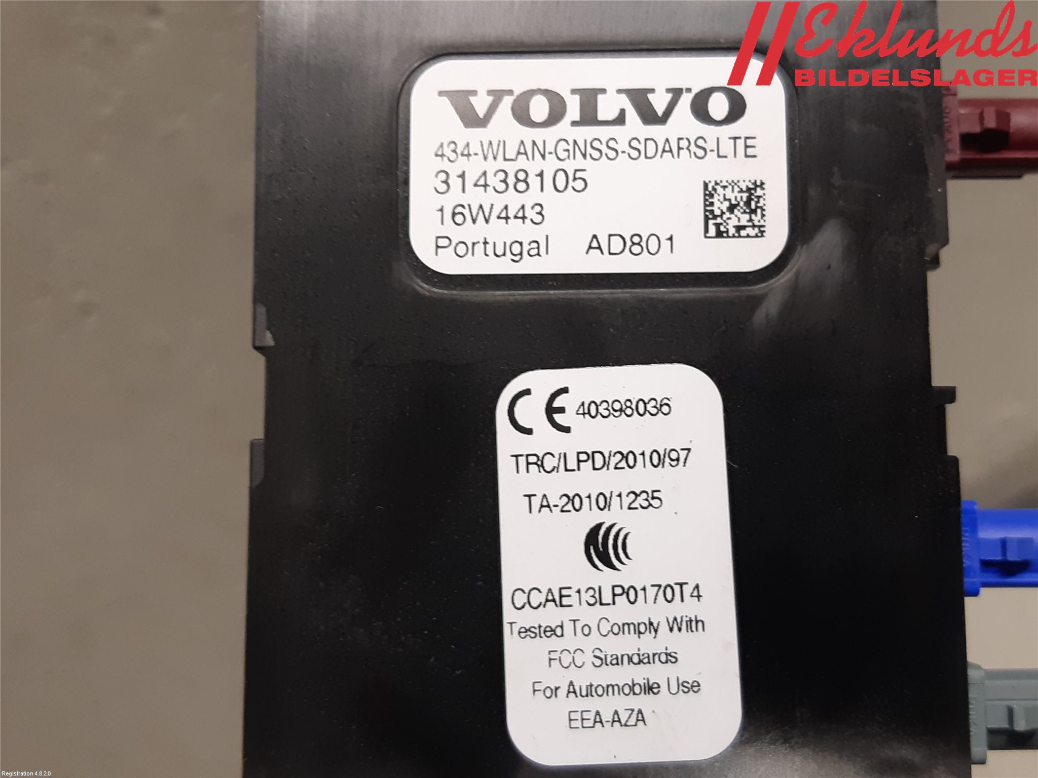 Volvo XC90/RECHARGE 16- Antenn