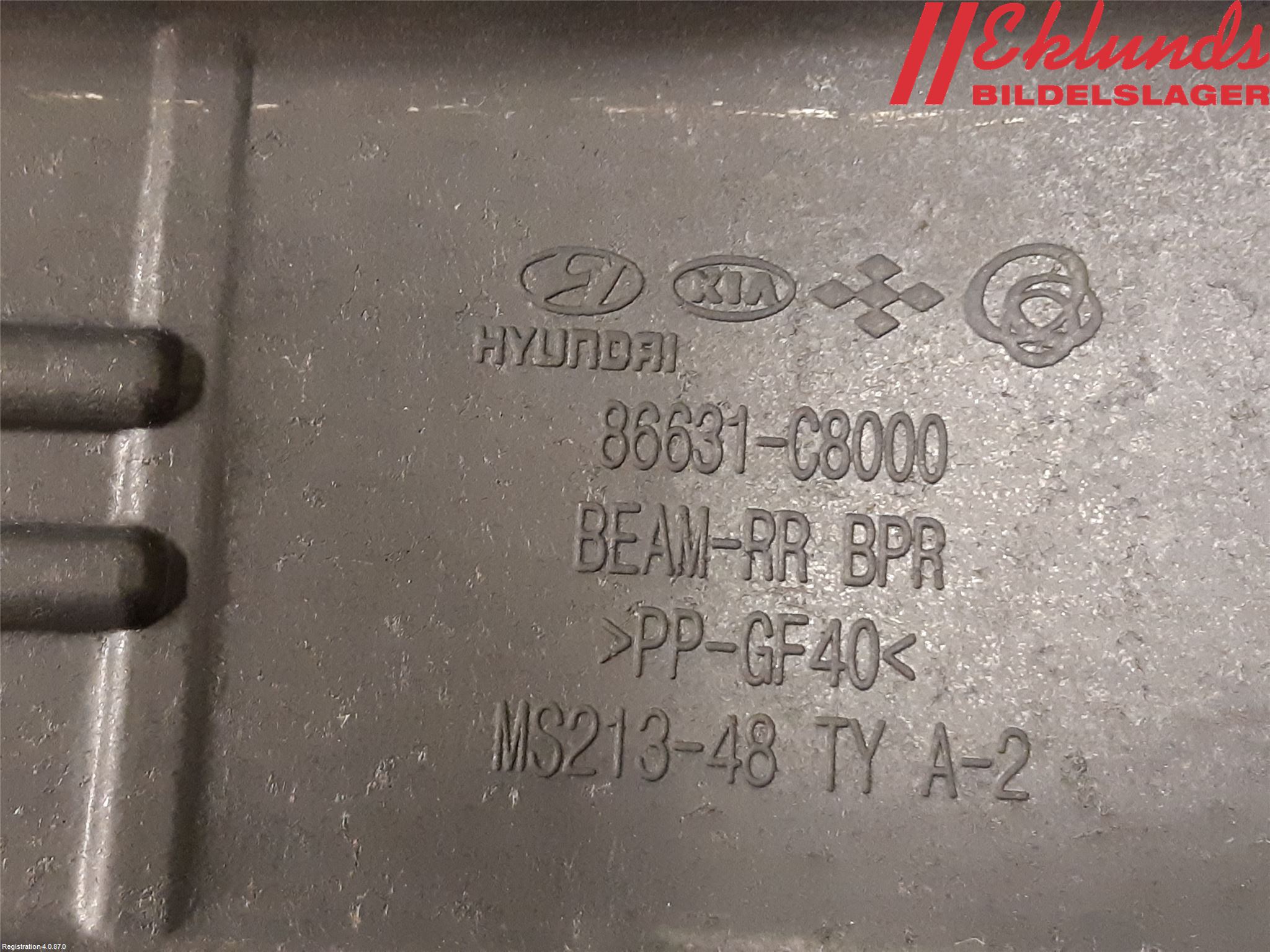 Hyundai i20 GB 15-20 Stötfångarbalk Bak