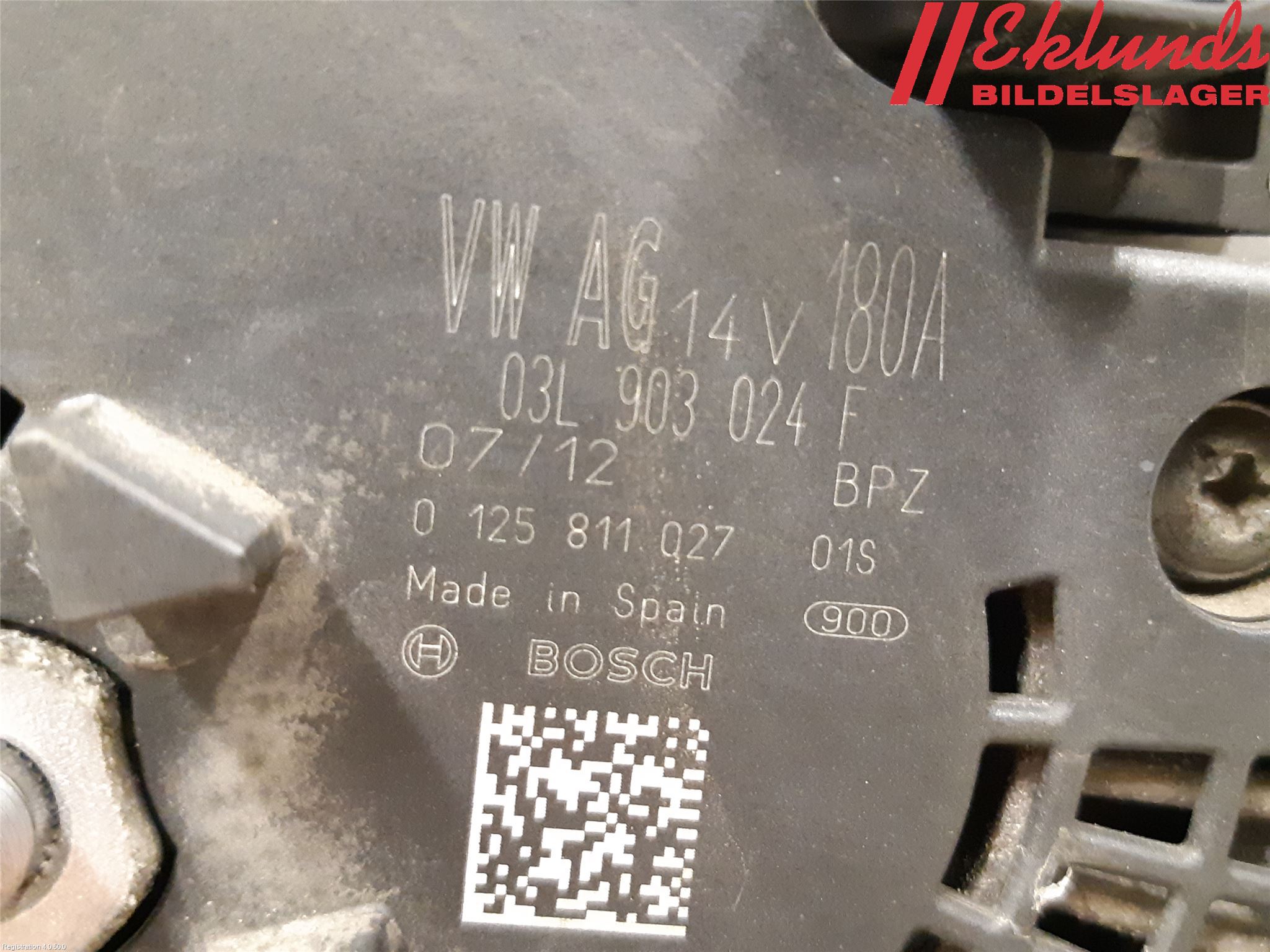 Volkswagen VW PASSAT 11-14 Generator