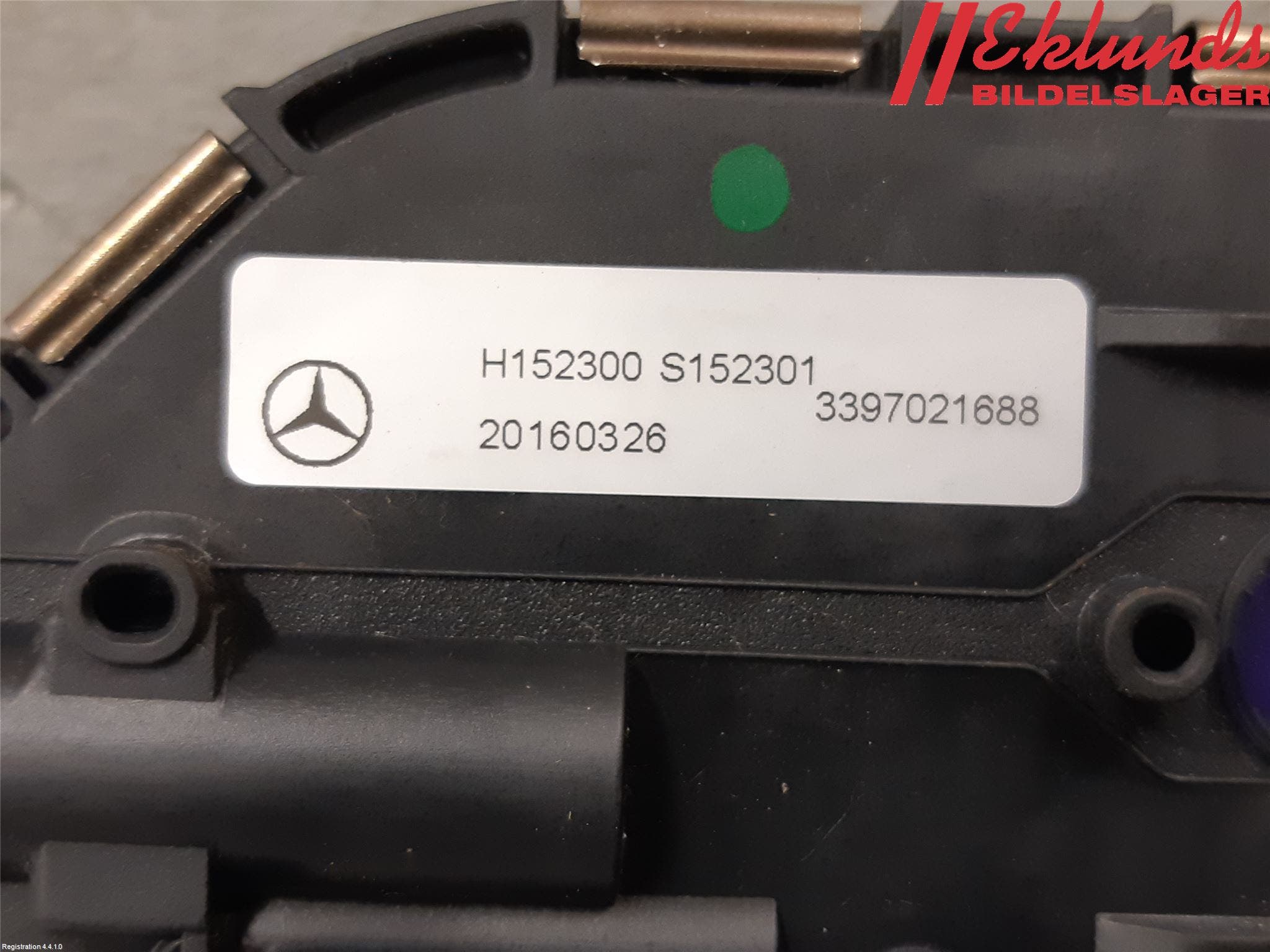 Mercedes-Benz MB C-KLASS (W205) 14-21 Torkarmotor Vindruta