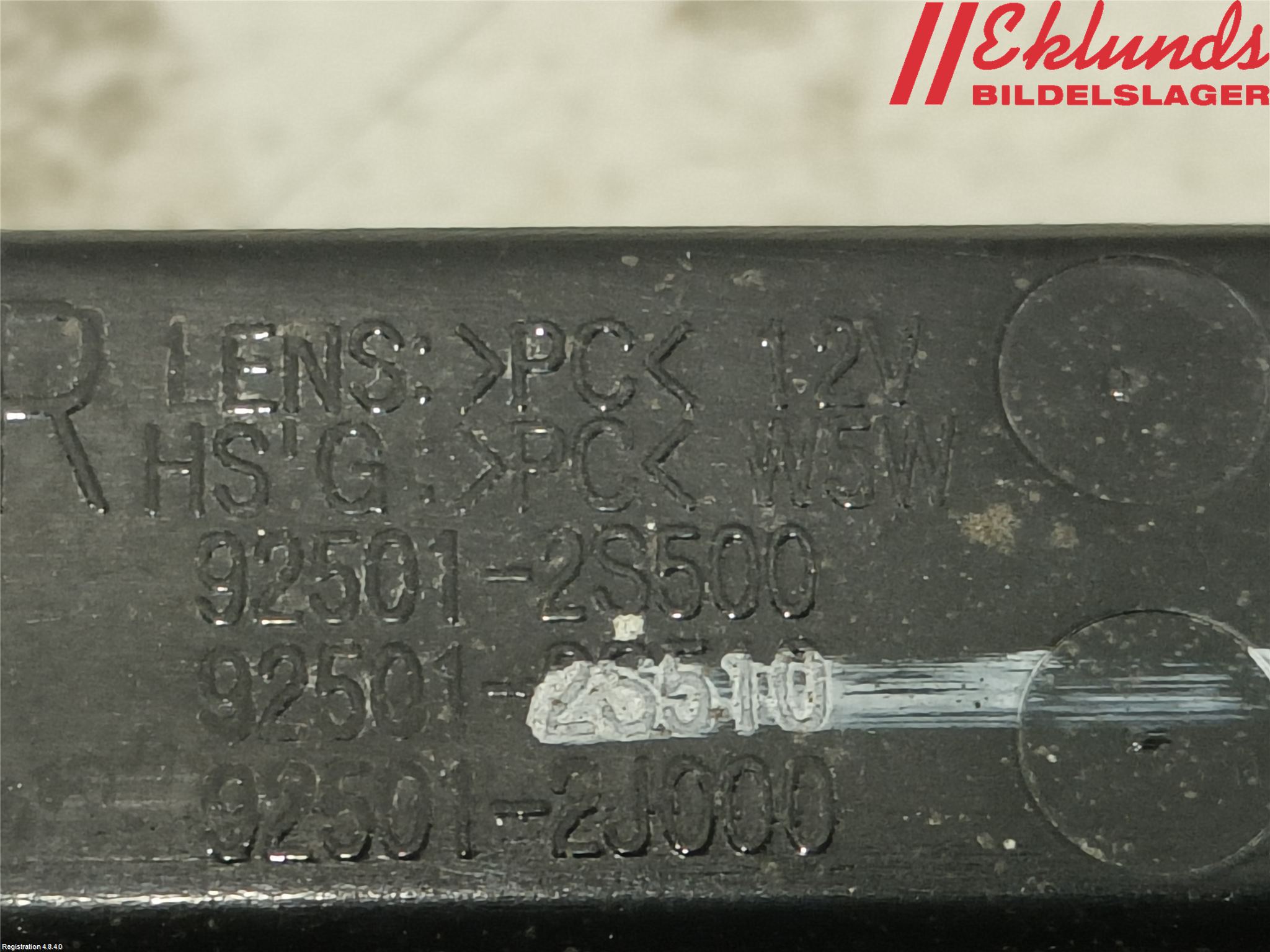 Kia XCEED 19- Skylt Belysning