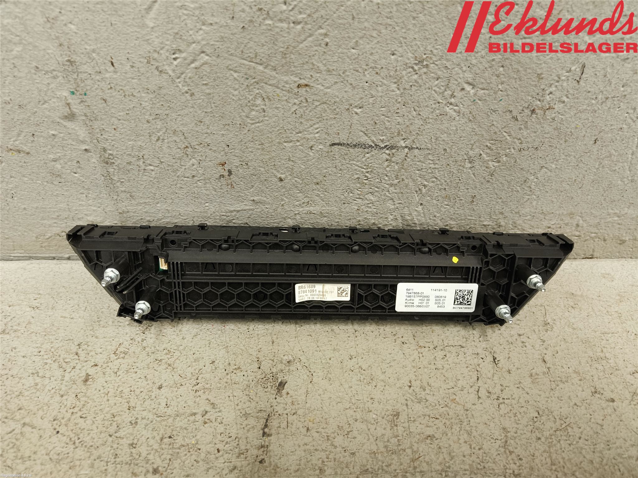 BMW 5 G30/G31/F90 17-23 Ac Styrenhet Ac Manöveren