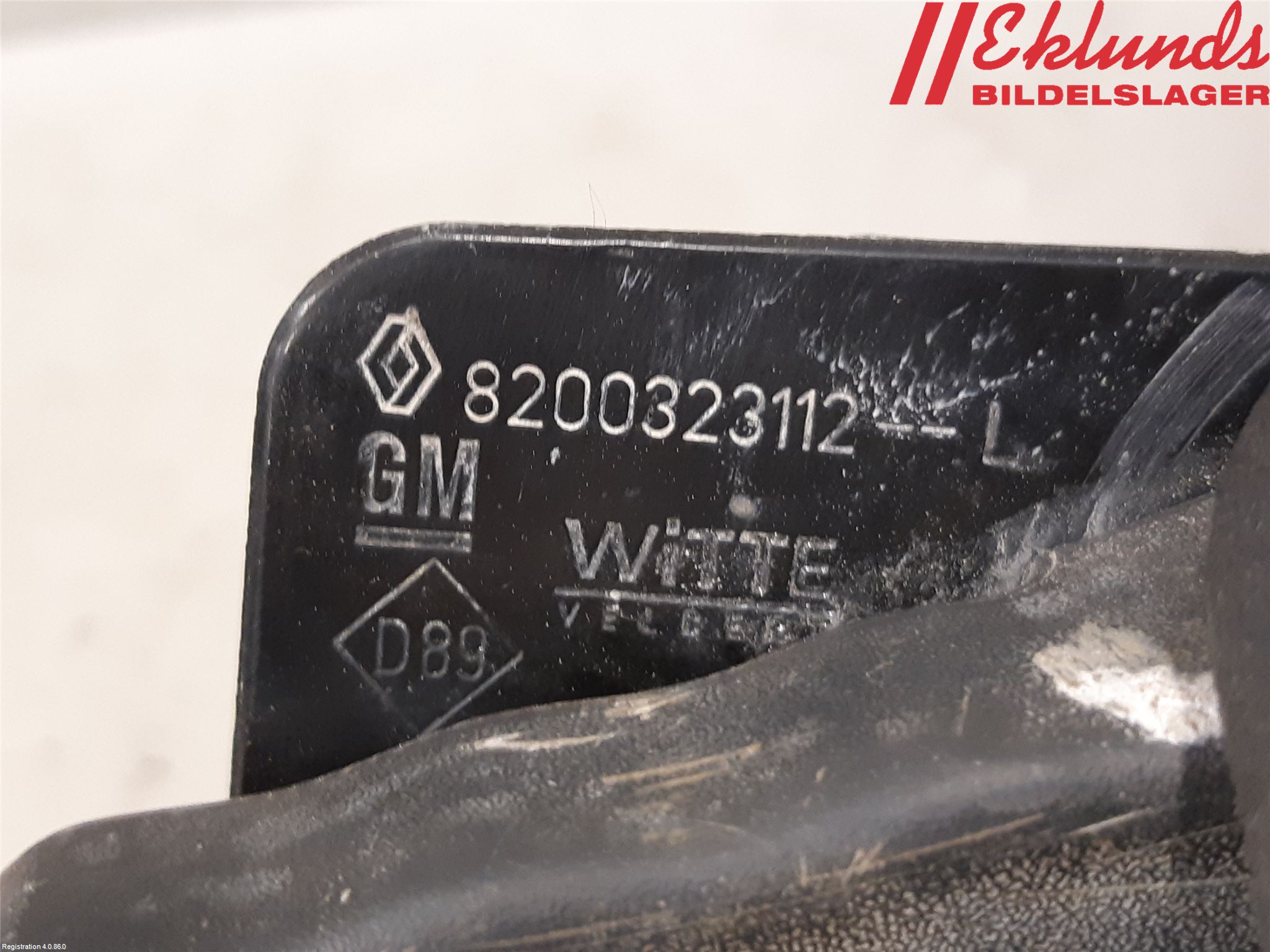 Opel VIVARO 15-19 Dörrhandtag Inre Hö