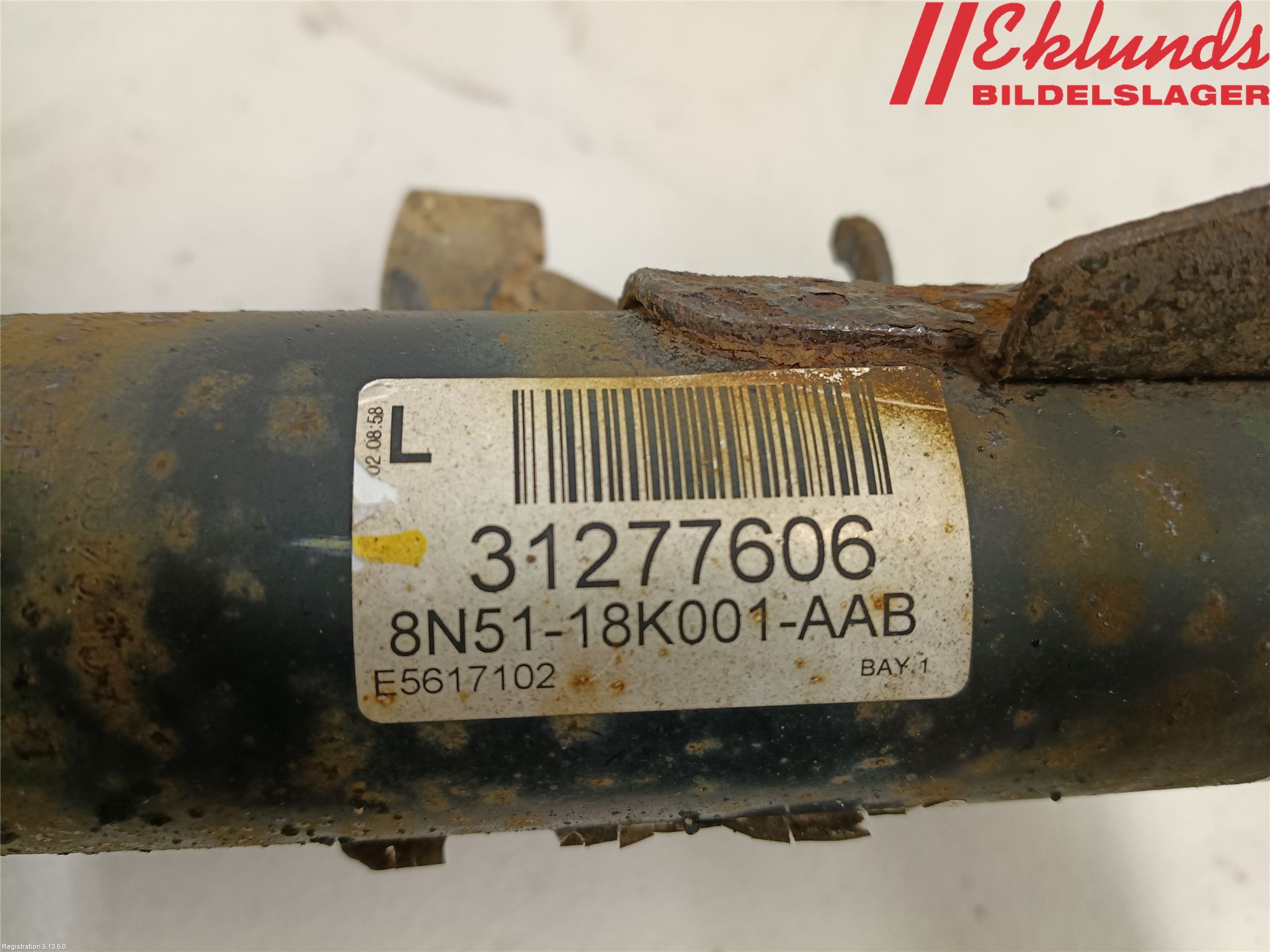 Volvo C30 10-13 Fjäderben Fram Vänster