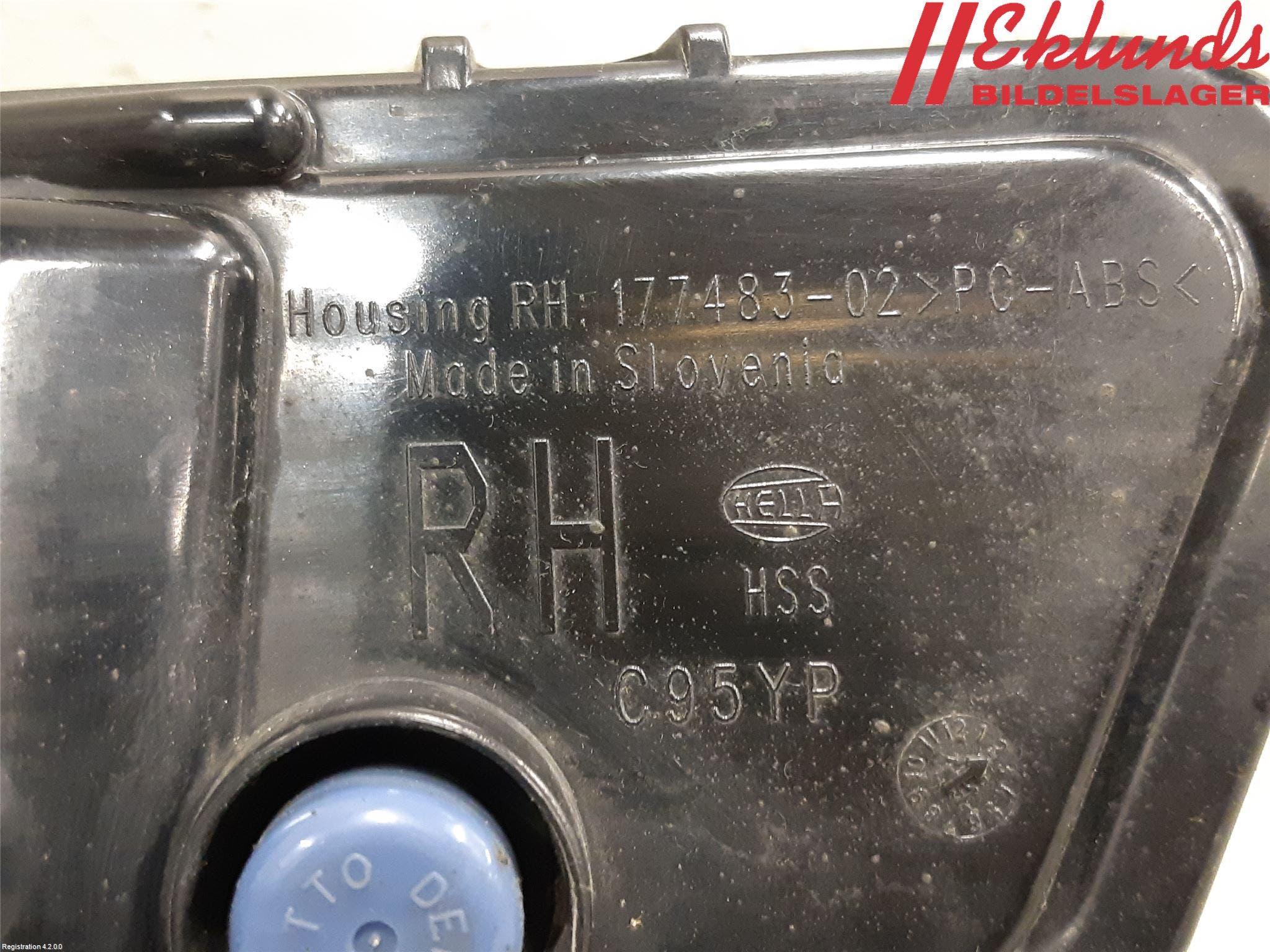 Ford MONDEO 07-15 Positionsljus Fram Hö