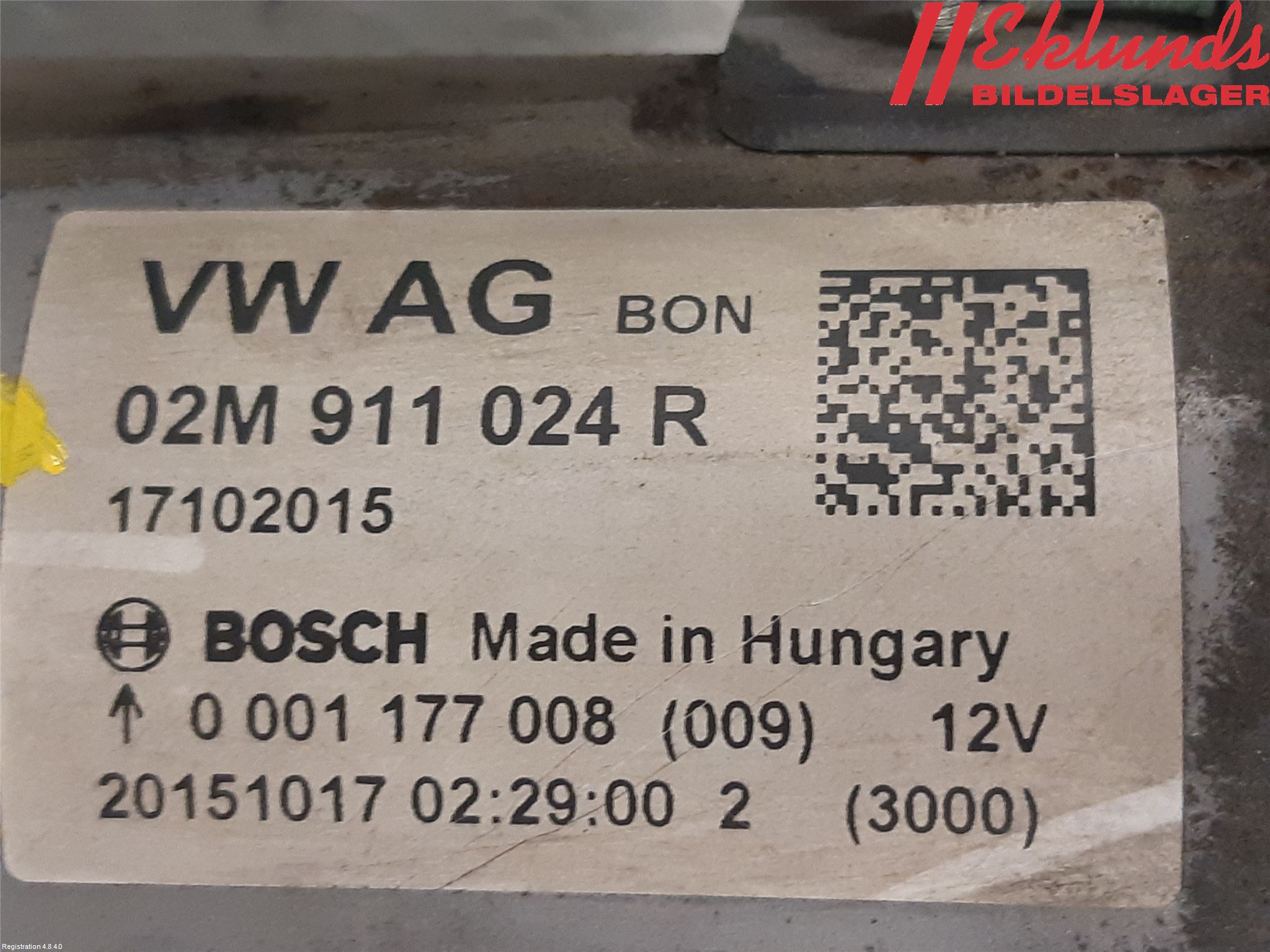 Seat IBIZA IV 08-16 Startmotor