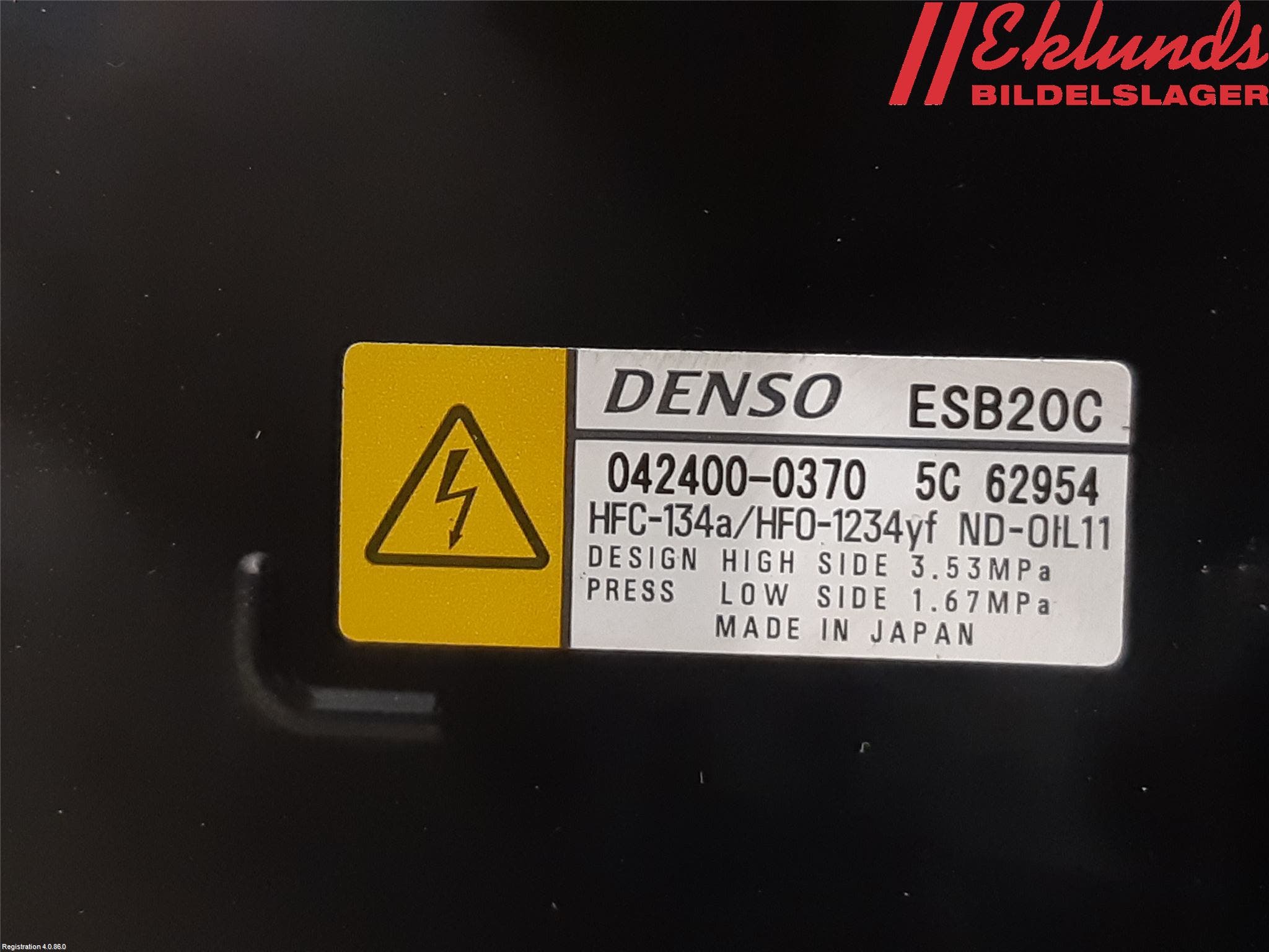 Toyota COROLLA 19- Ac Kompressor