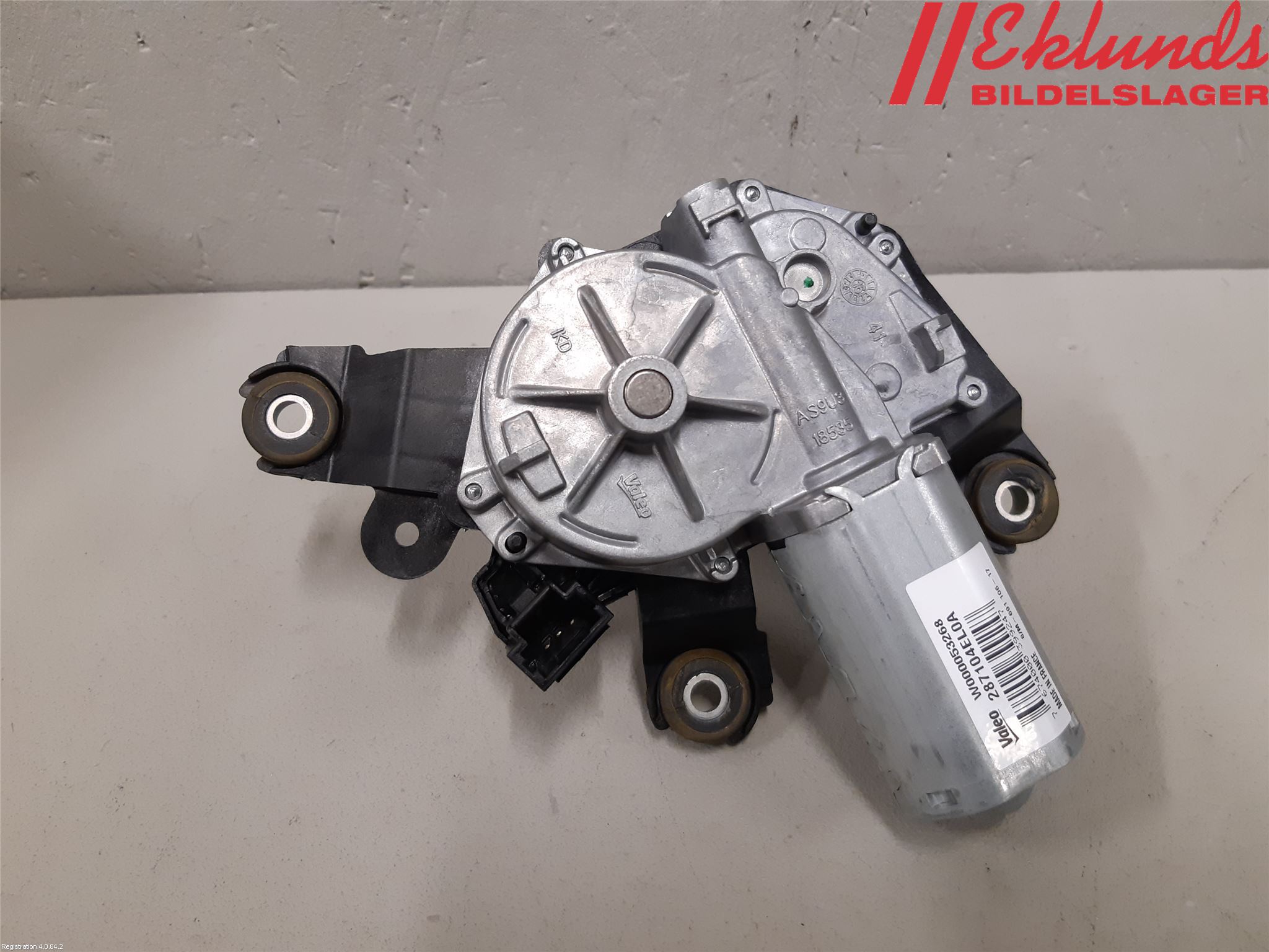 Nissan QASHQAI 14-17 Torkarmotor Baklucka