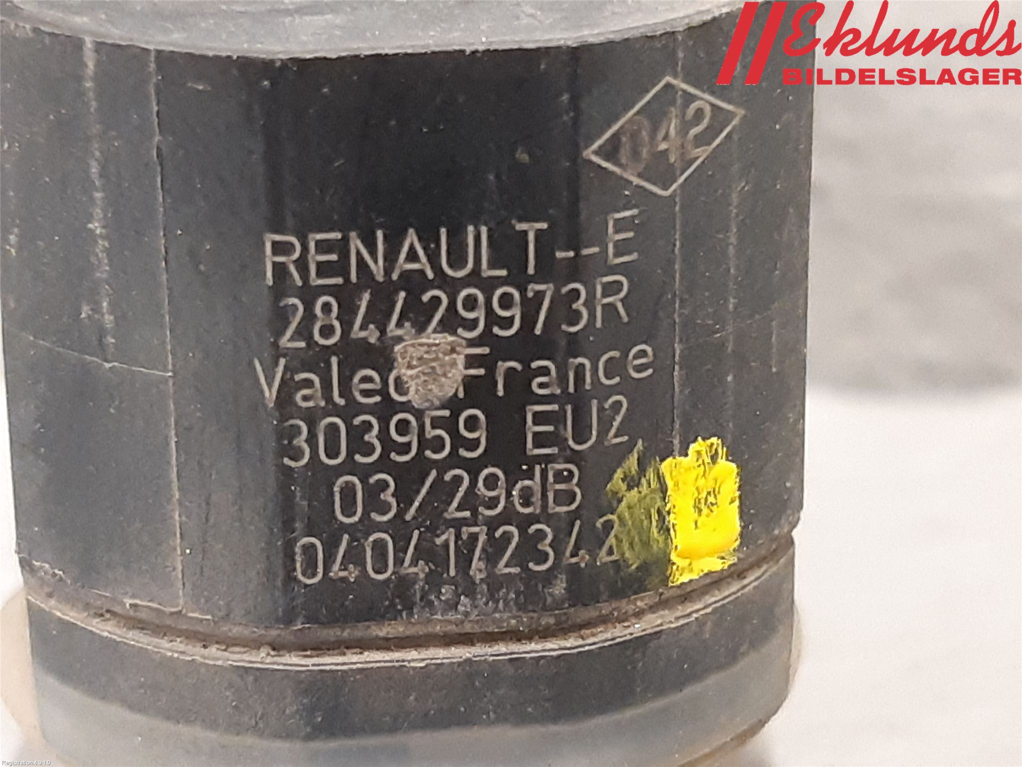 Renault ZOE/E-TECH 13- Parkeringshjälp Backsensor