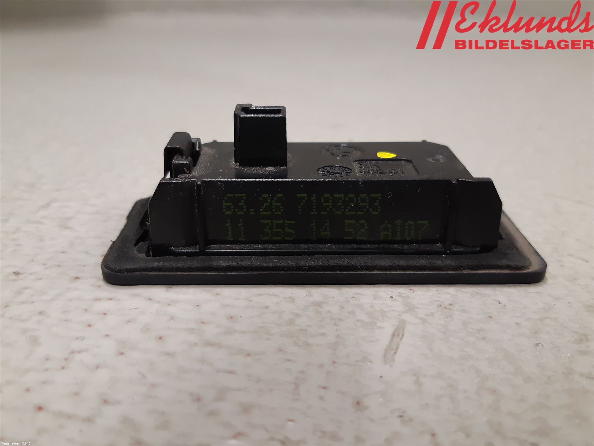 BMW 5 F10/F11/F18 09-17 Skylt Belysning