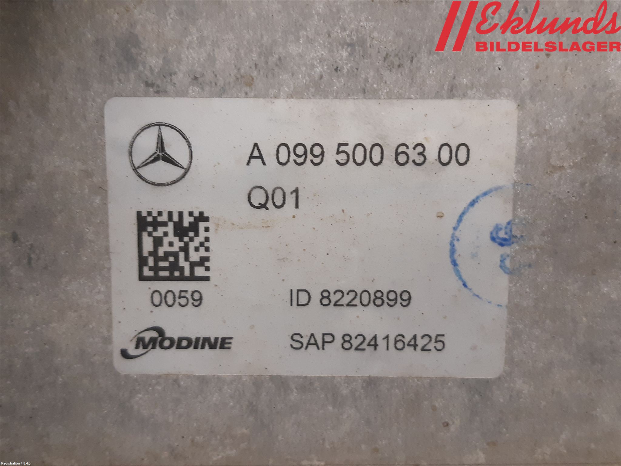 Mercedes-Benz MB E-KLASS (W213) 16-23 Oljekylare Automat