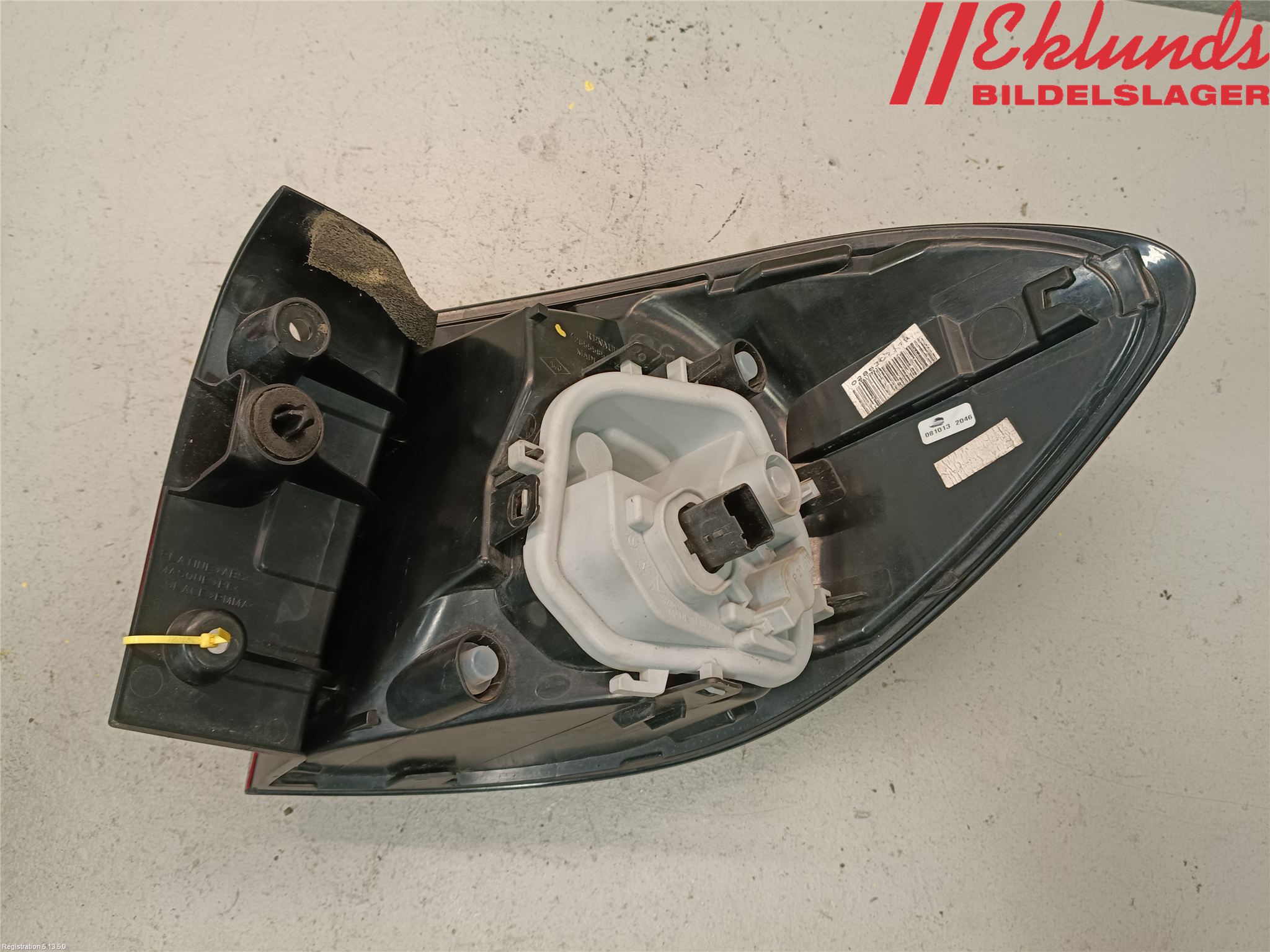 Renault CAPTUR 13-19 Bakljus Vänster