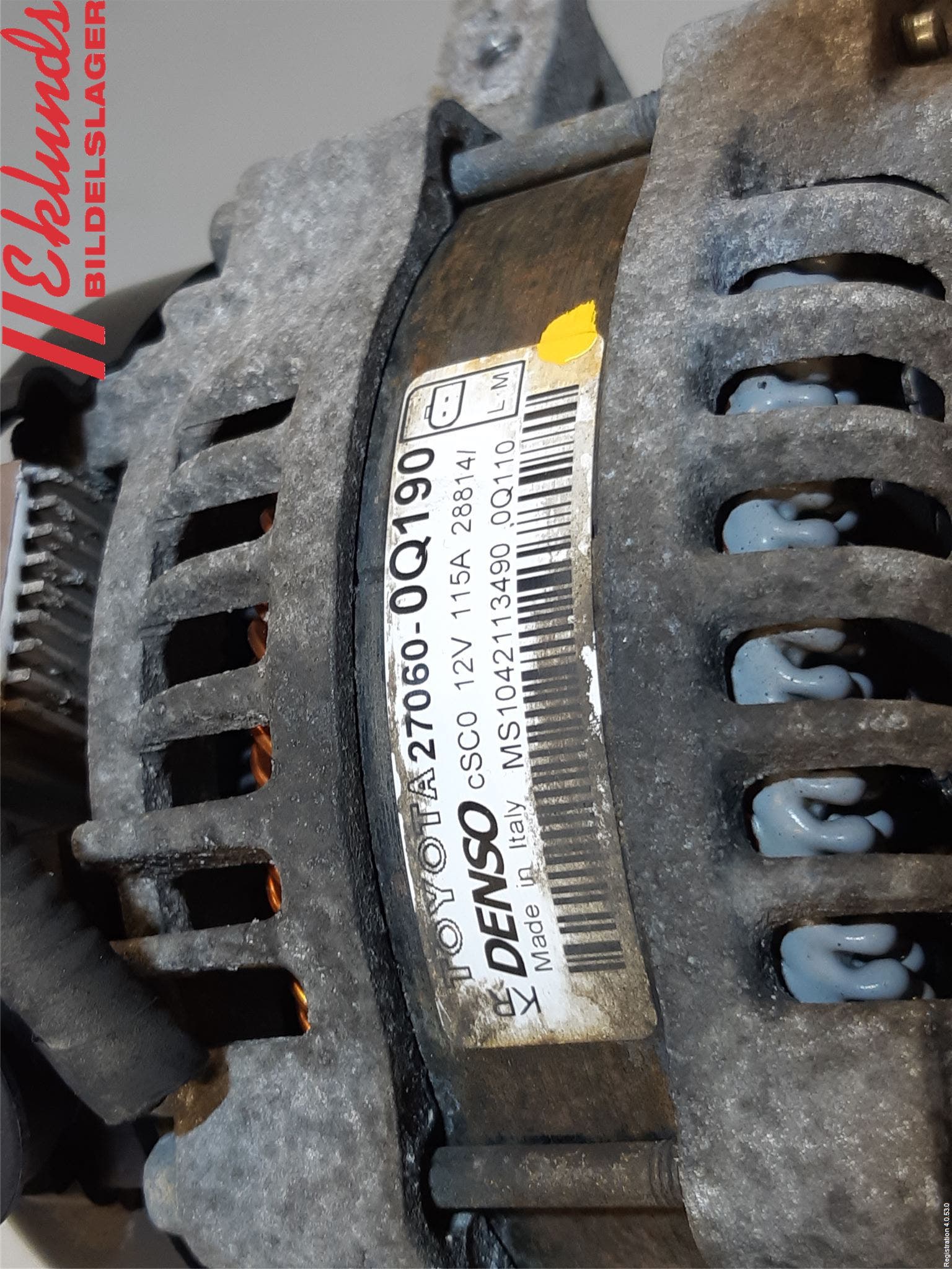 Toyota AYGO 15-21 Generator