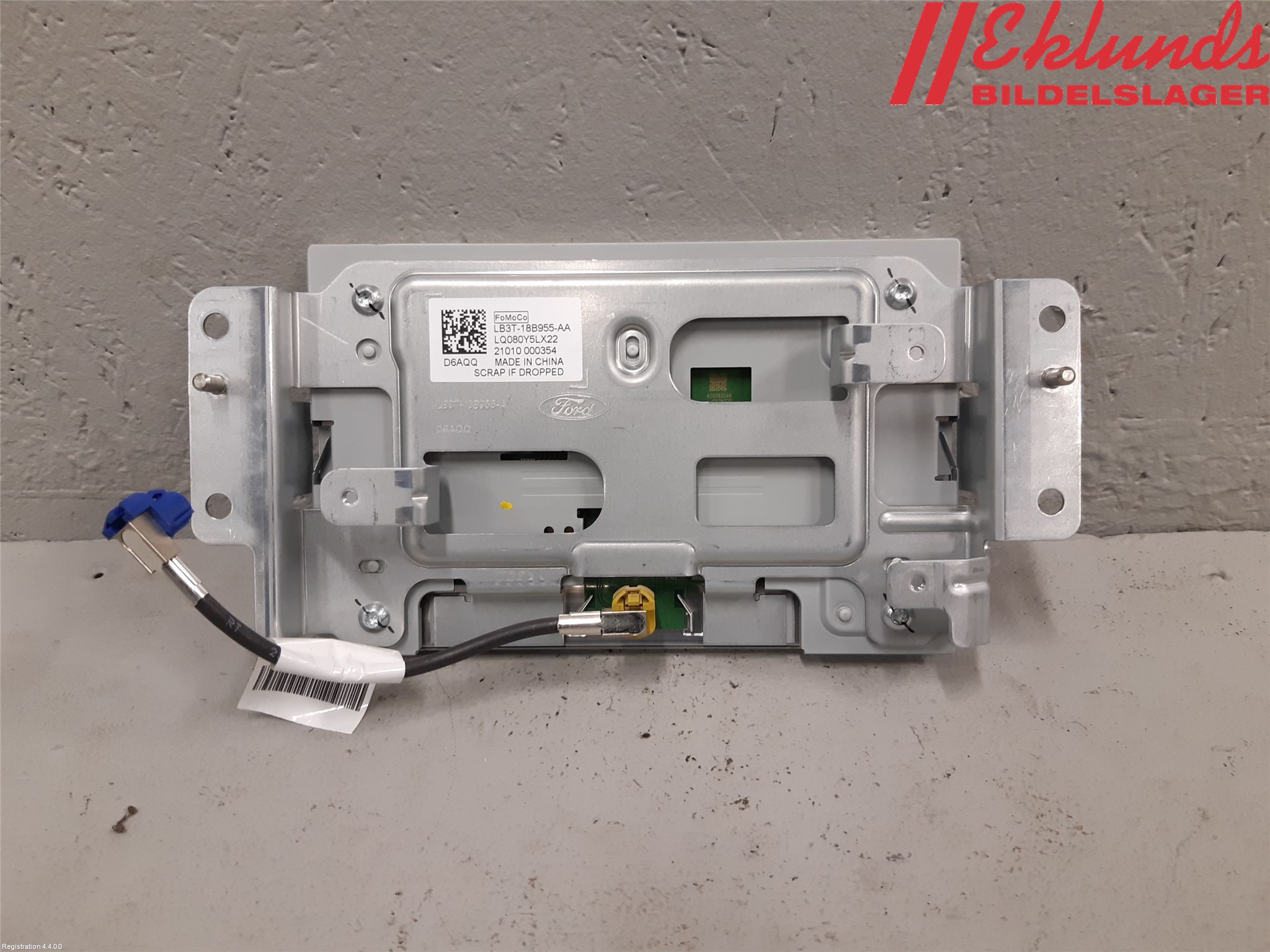 Ford RANGER 22- Bildskärm