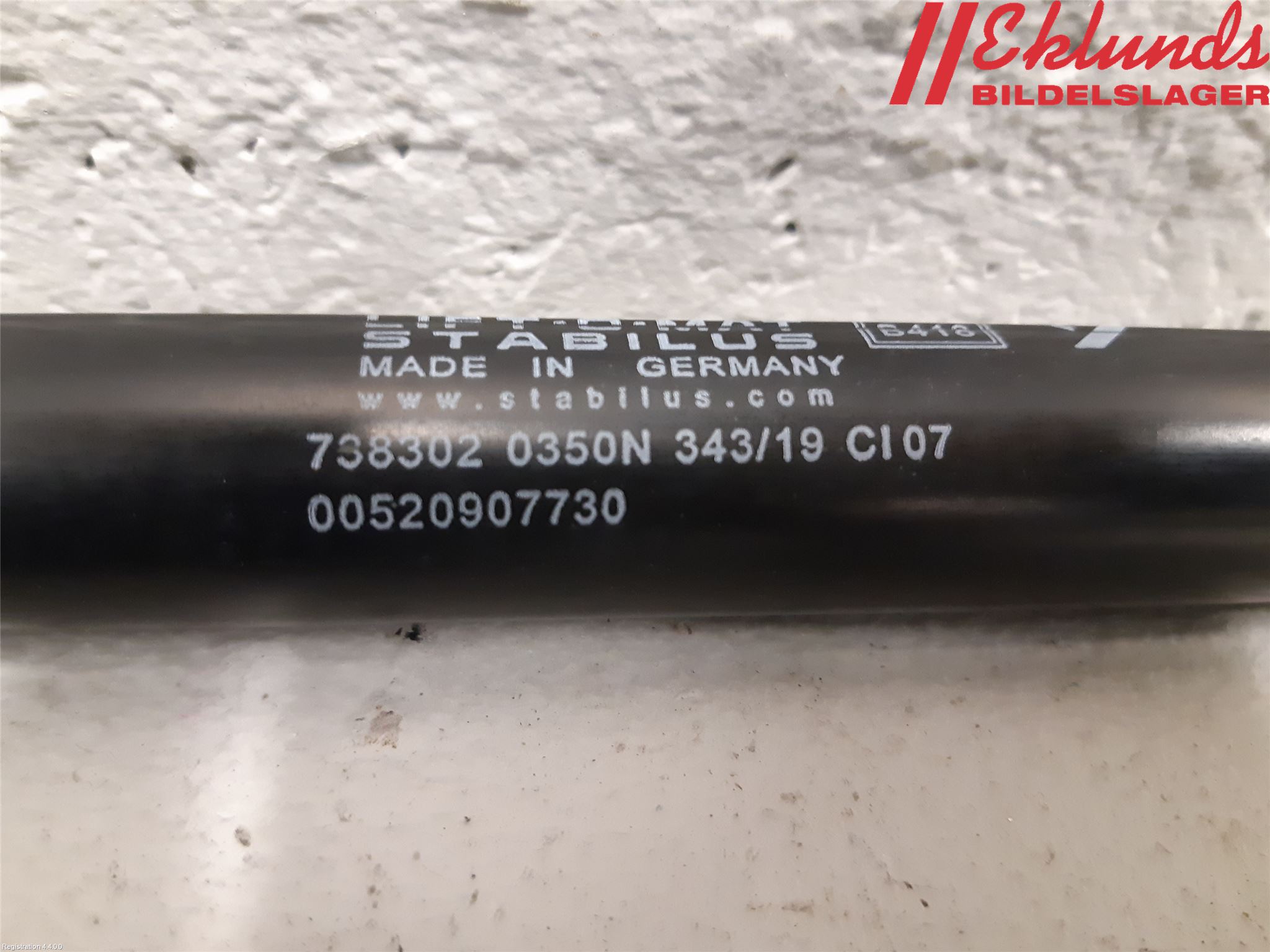 Fiat TIPO/CROSS 16- Gasfjäder Baklucka