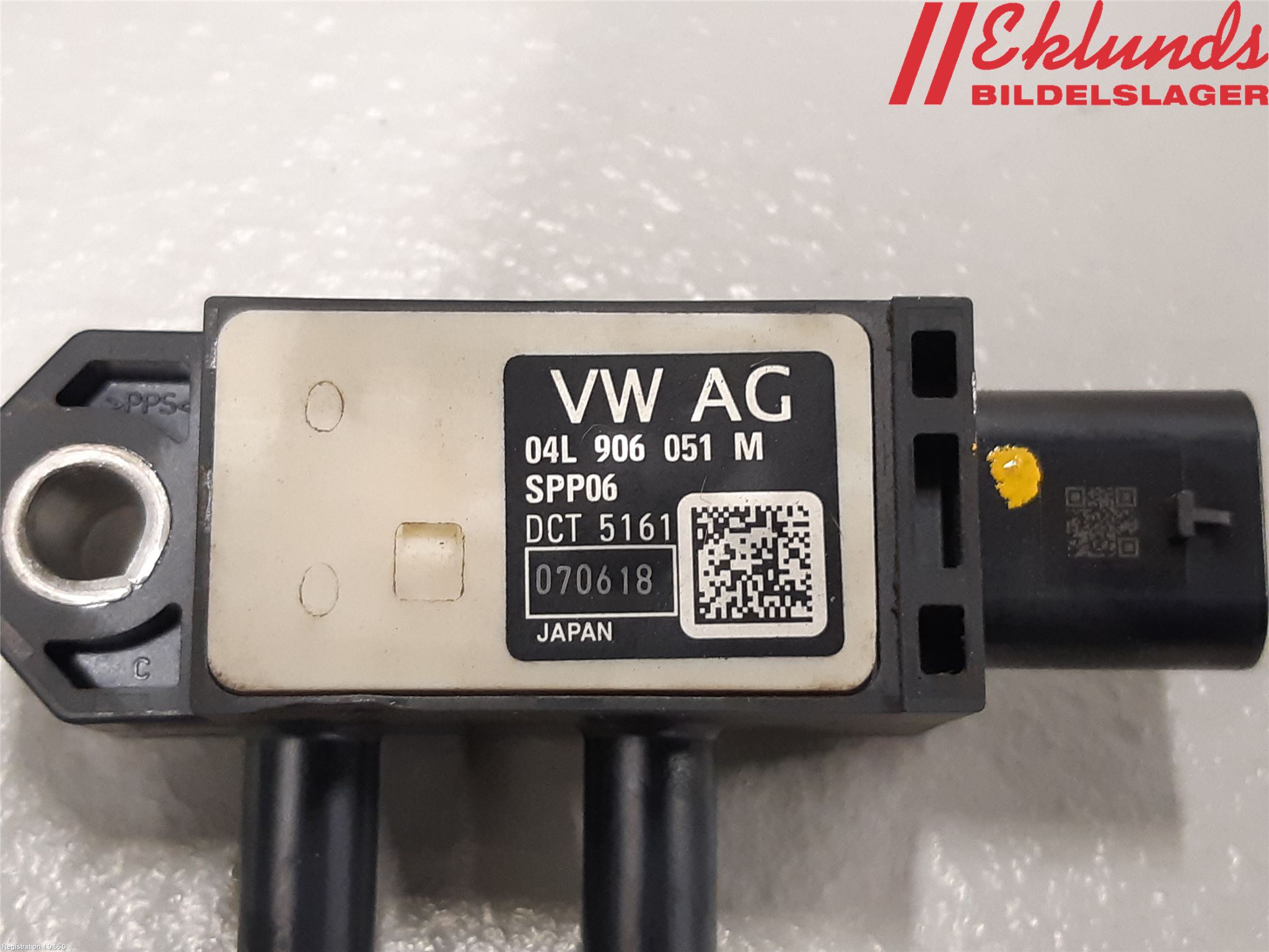 Skoda OCTAVIA (5E) 13-20 Givare Temp-Tryck Avgas