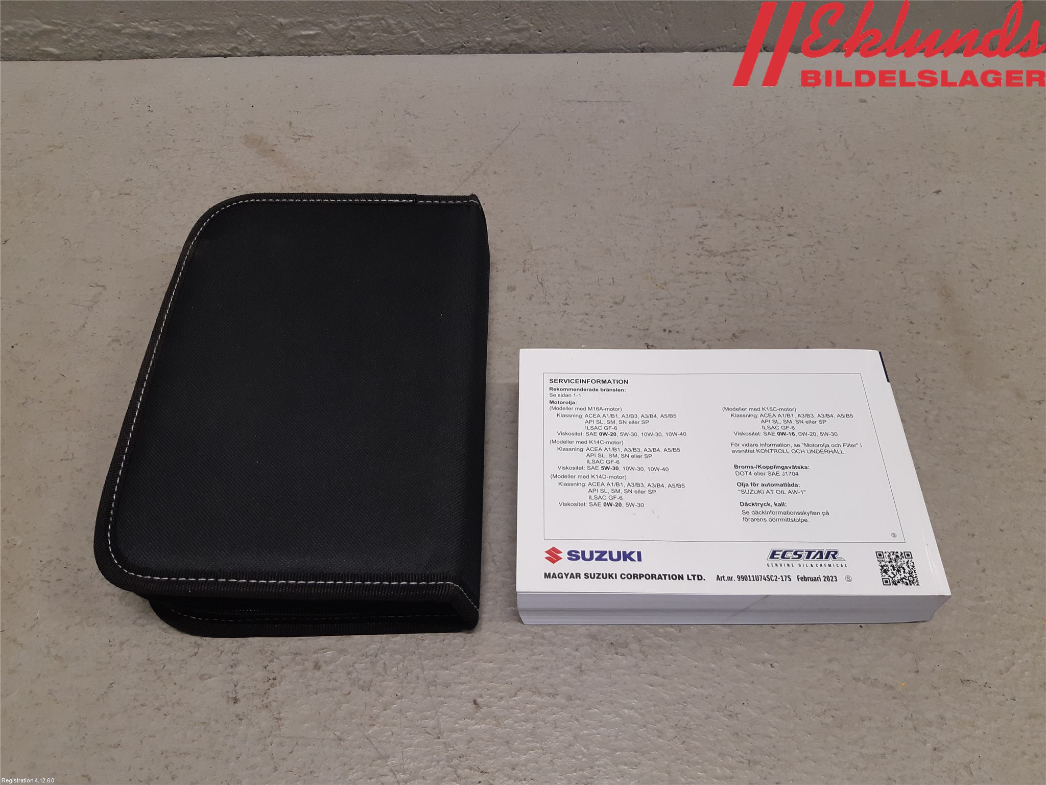 Suzuki VITARA 15- Instruktionsbok