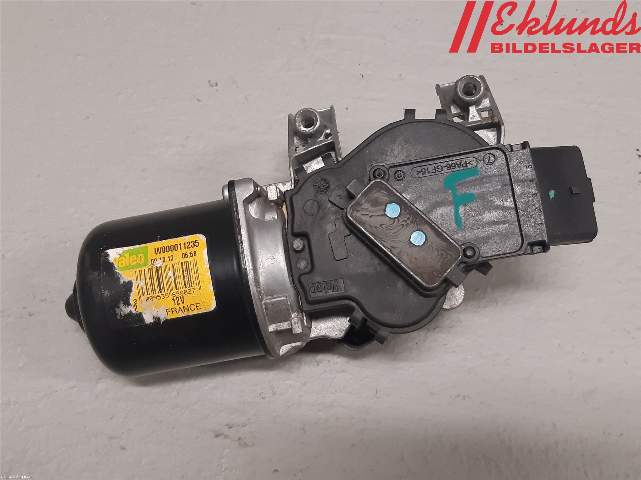 Nissan QASHQAI+2  10-14 Torkarmotor Vindruta