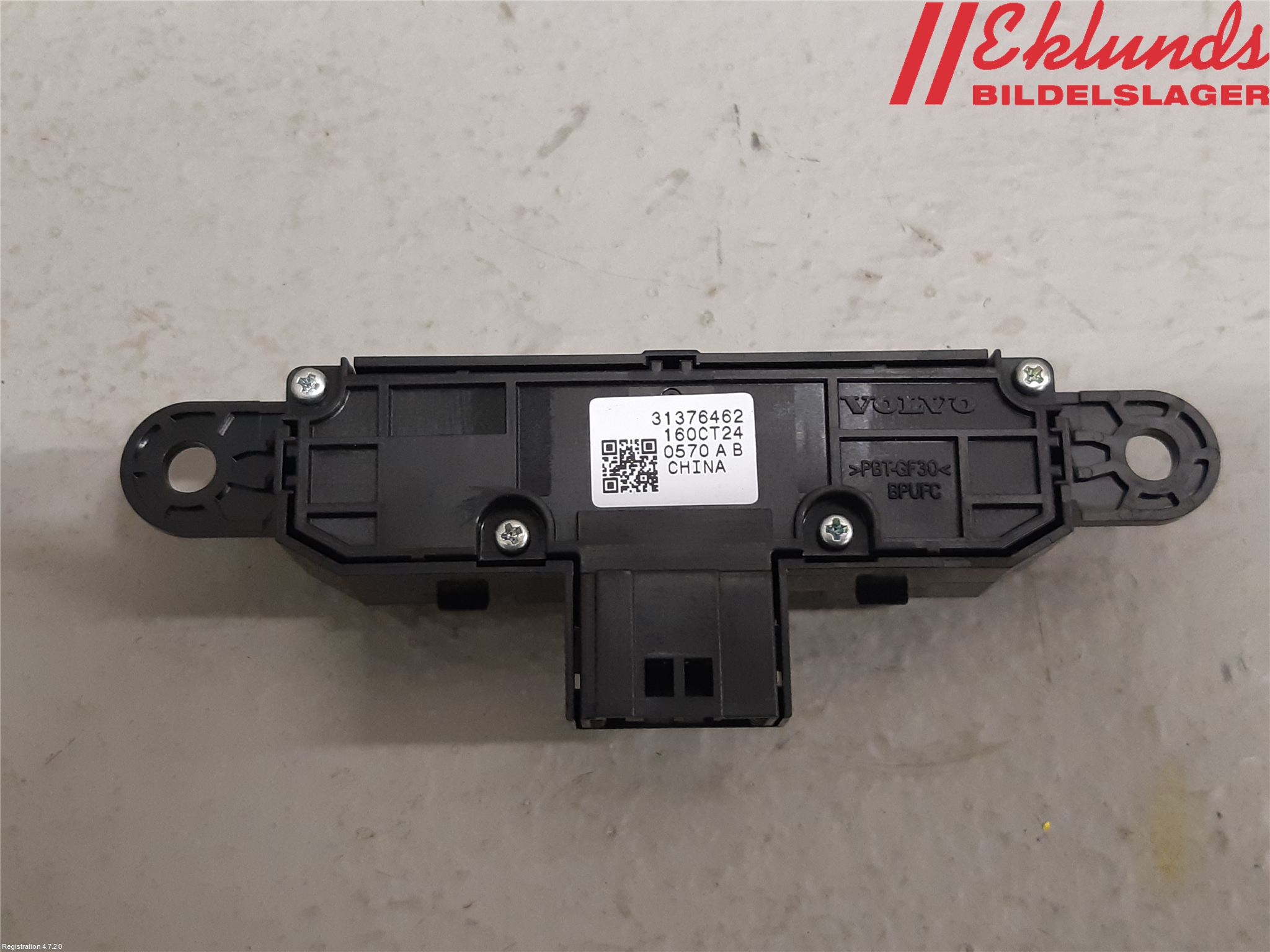 Volvo XC90/RECHARGE 16- Strömställare Stolminne