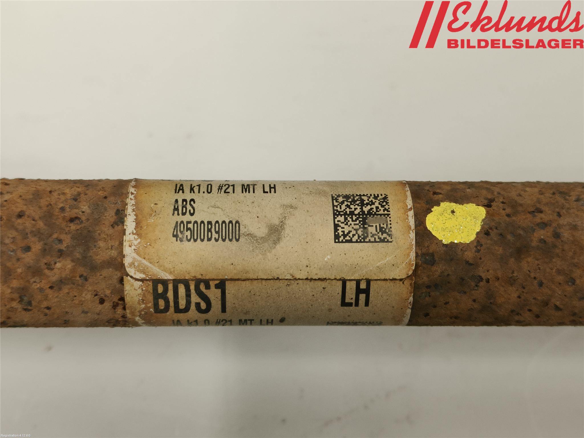 Hyundai i10 LA 20- Drivaxel Fram Vänster