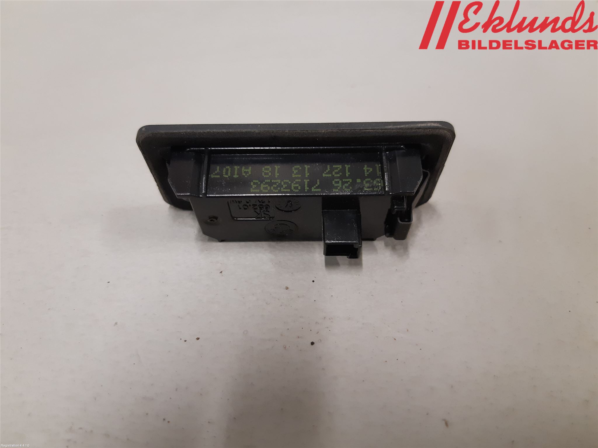 BMW 3 F30/F31/F80 12-19 Skylt Belysning