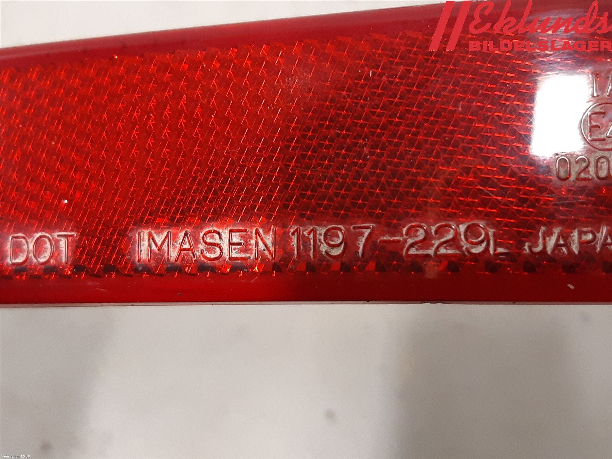 Mitsubishi ASX 10-22 Dimljus/Reflex Bak