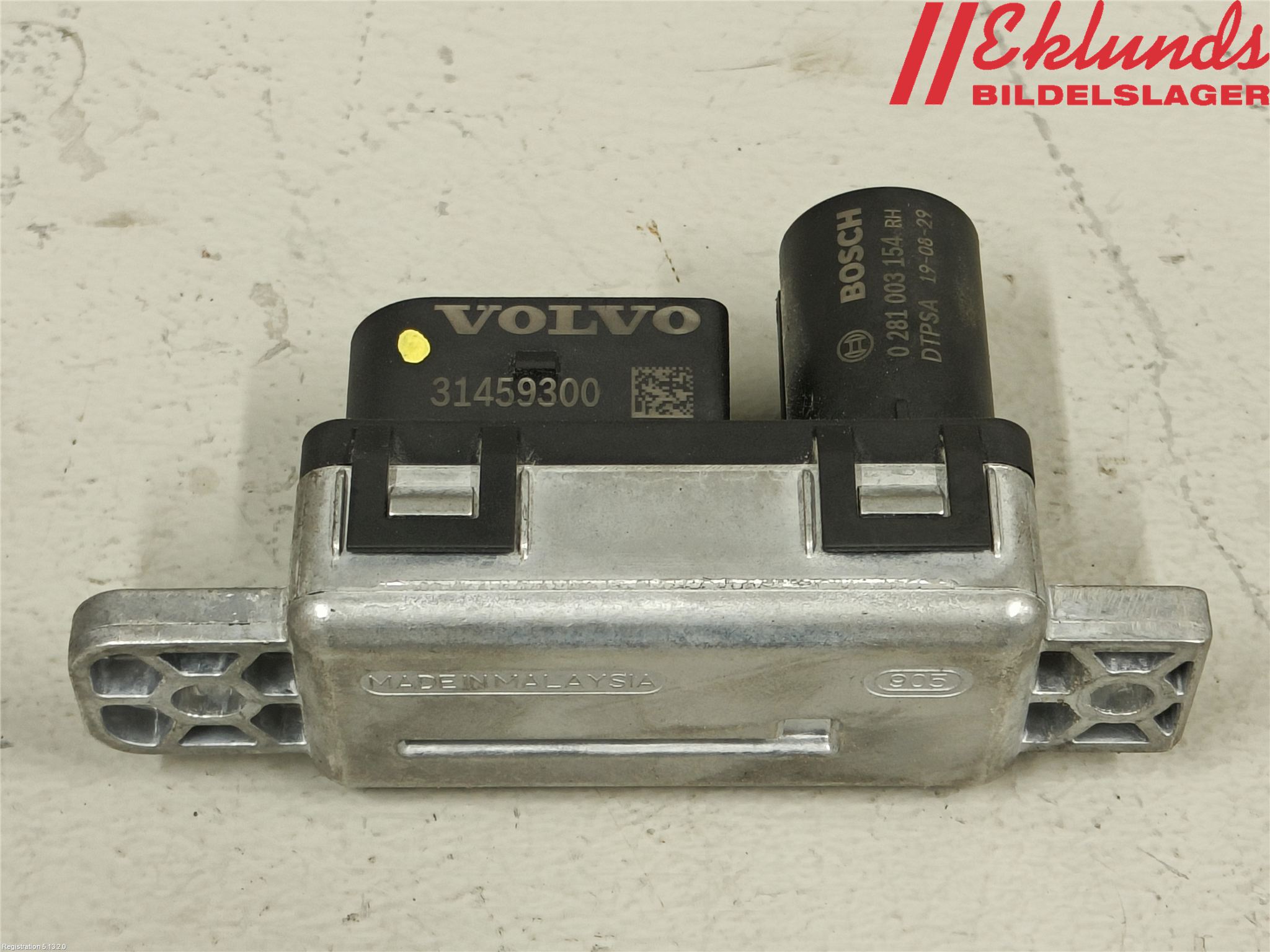 Volvo XC40/RECHARGE 18- Relä Glödning Diesel