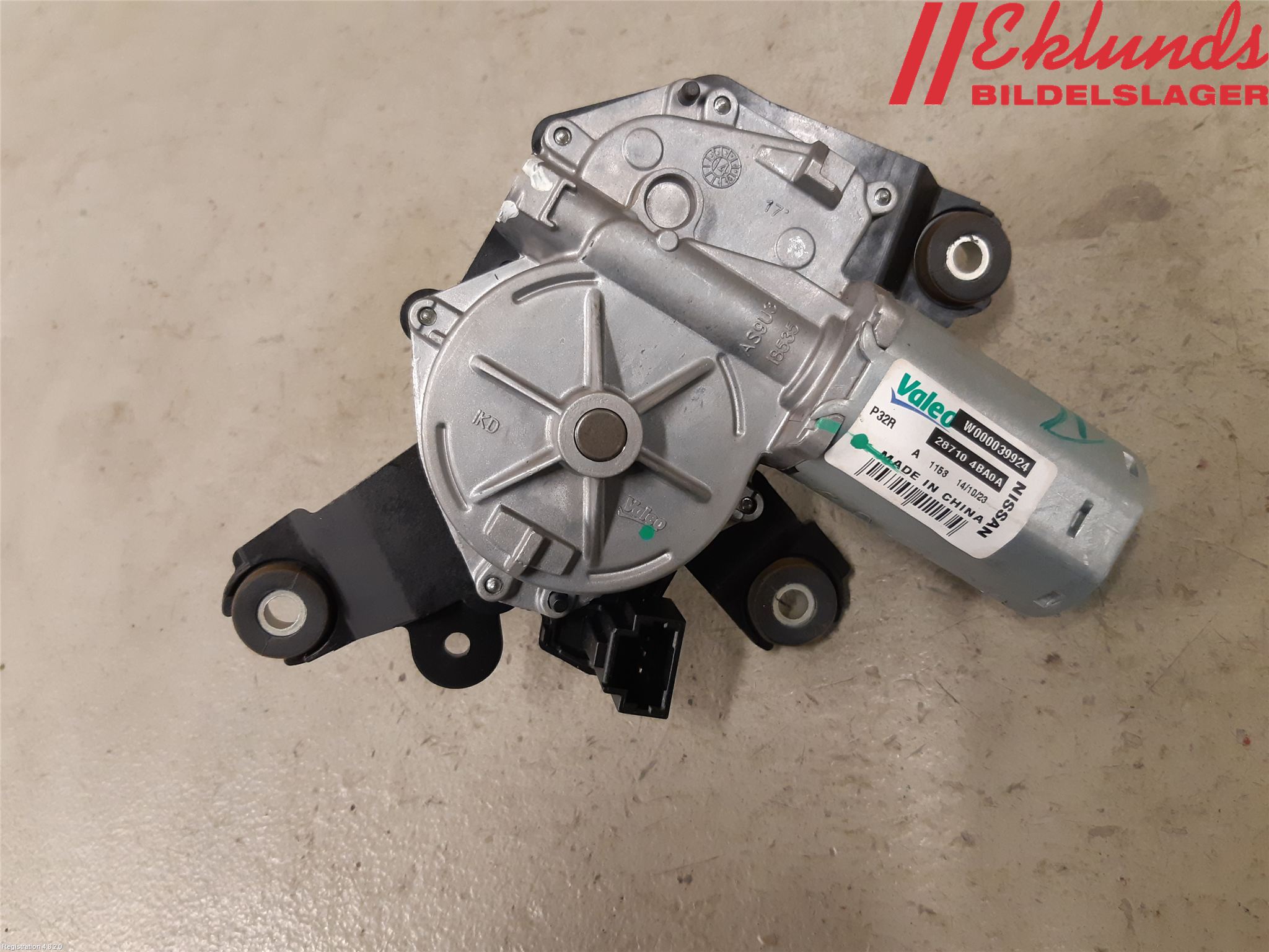 Nissan X-TRAIL 14-21 Torkarmotor Baklucka