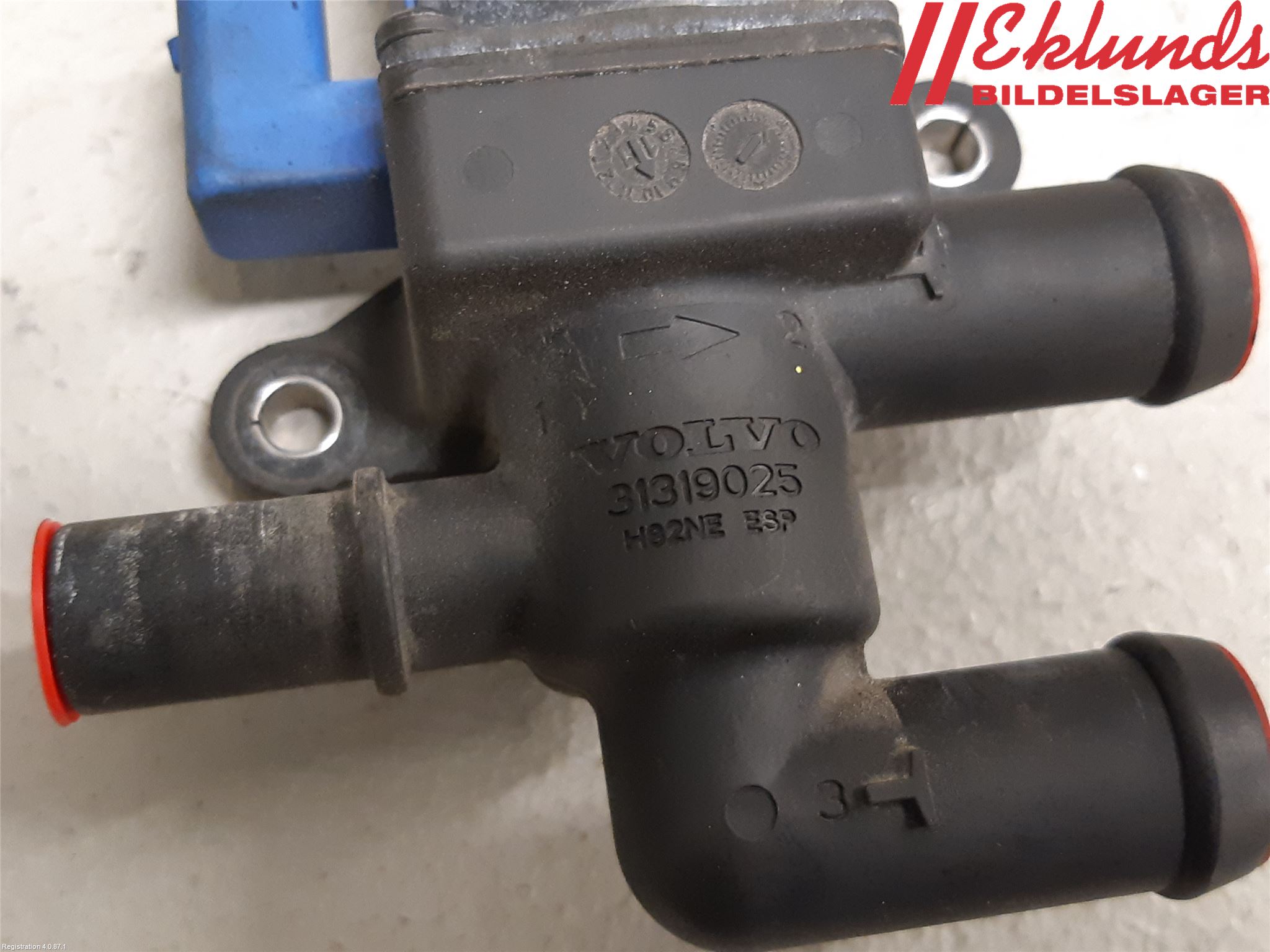 Volvo V60 11-13 Värmeventil