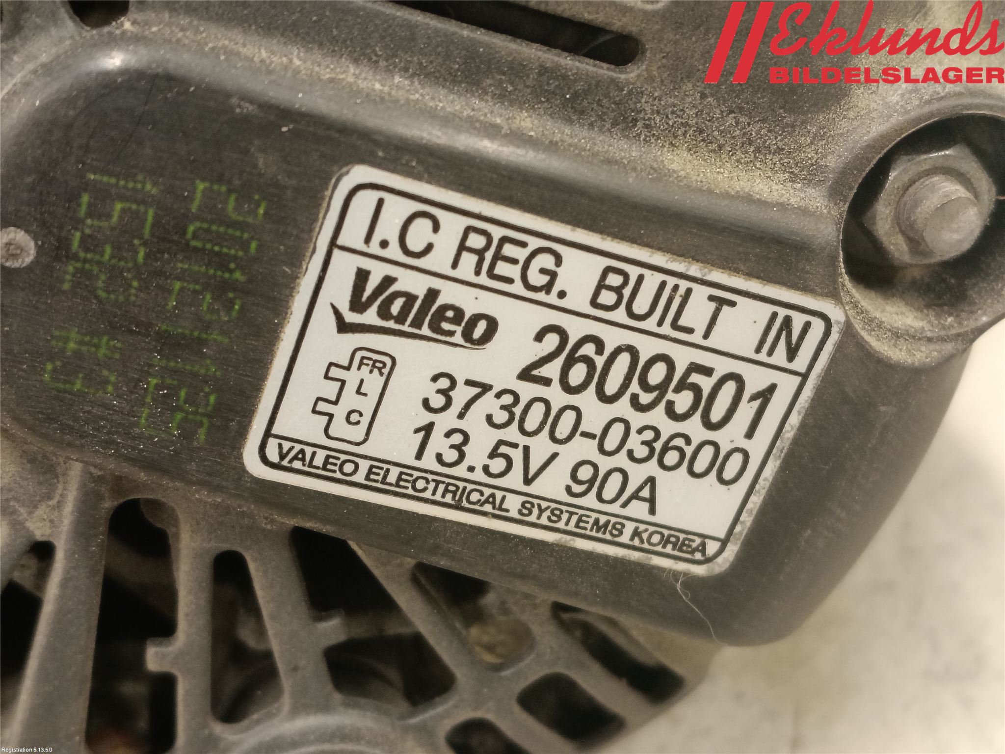 Hyundai i20 PB 09-14 Generator