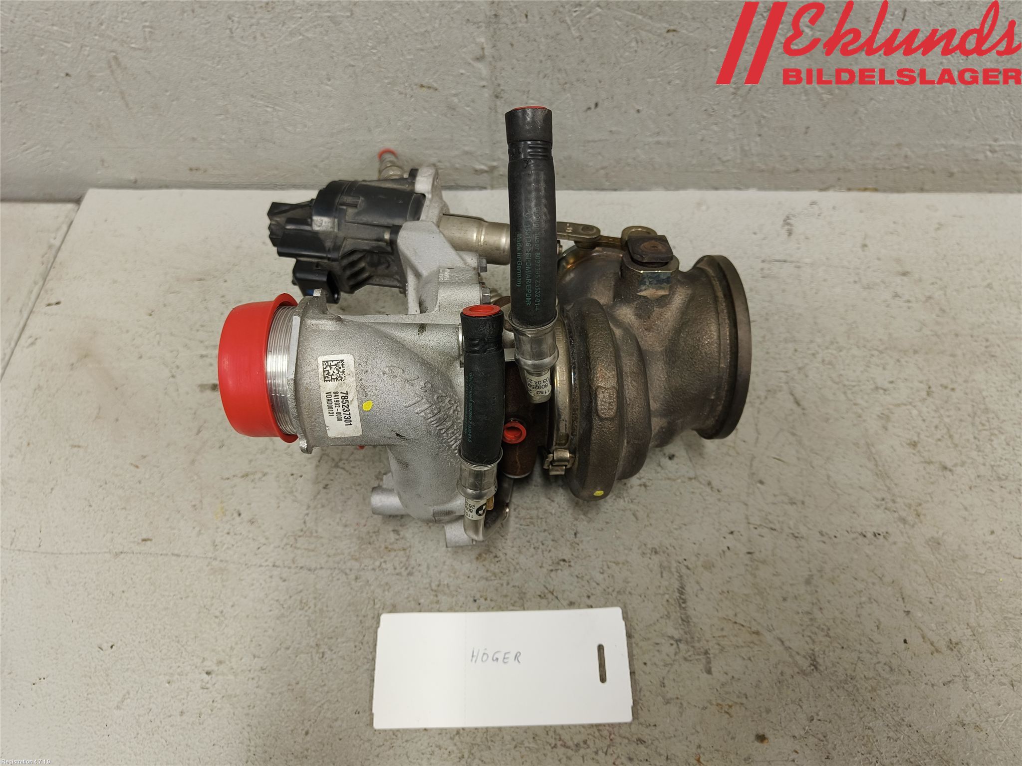 BMW 5 G30/G31/F90 17-23 Turboaggregat