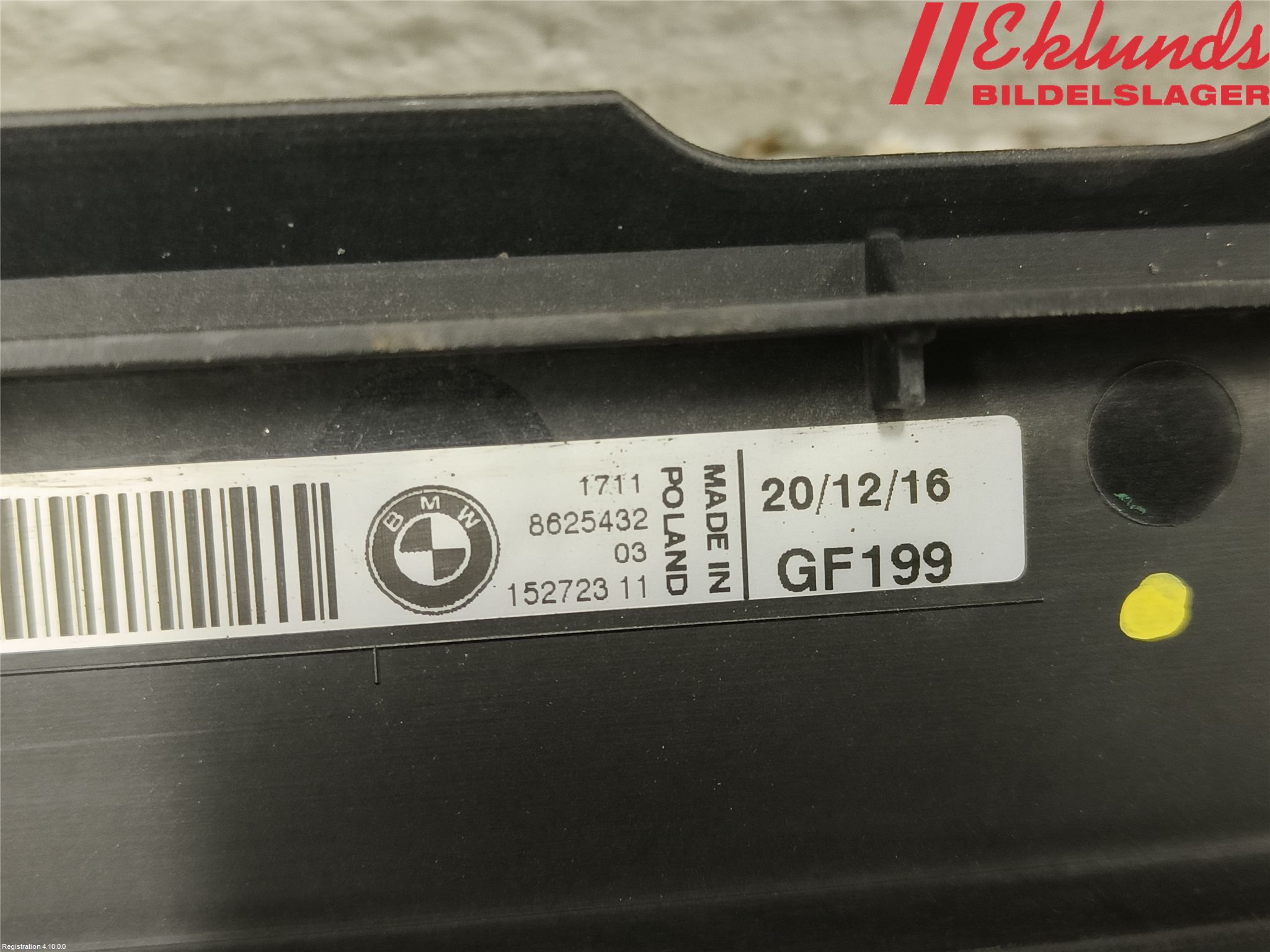 BMW 3 F30/F31/F80 12-19 Front Övrigt