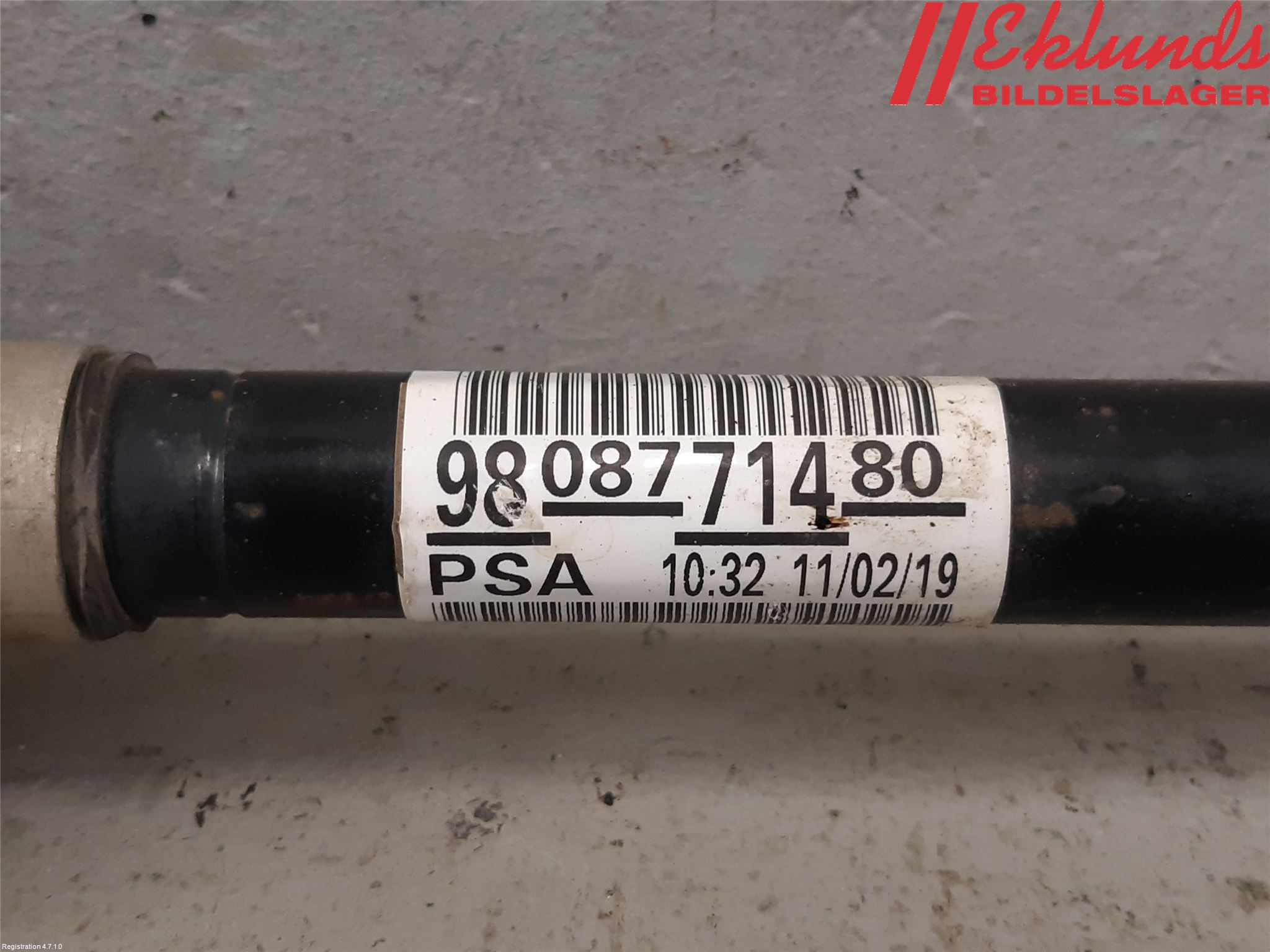 Peugeot 508 19- Drivaxel Fram Vänster