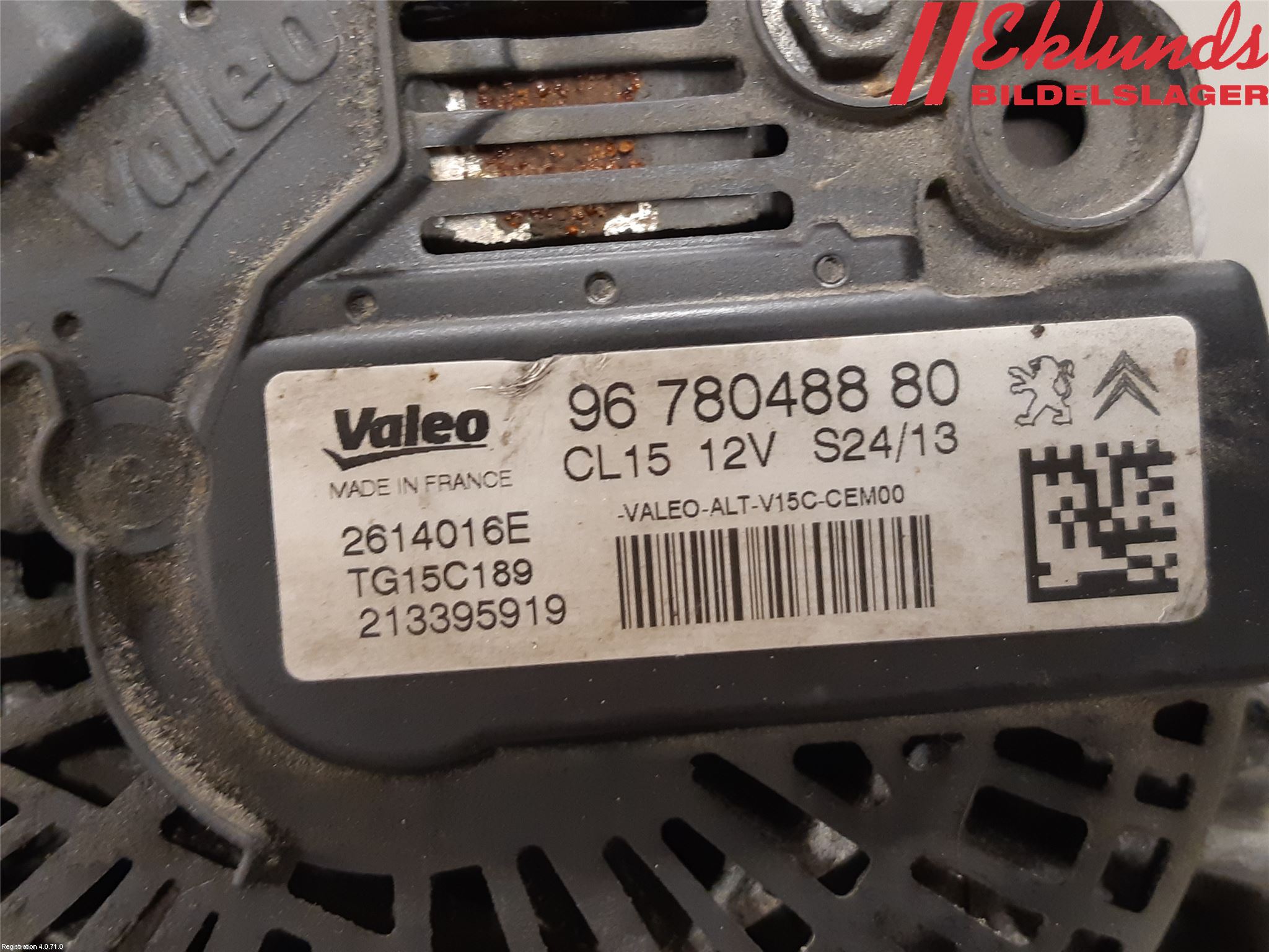 Peugeot EXPERT 07-14 Generator