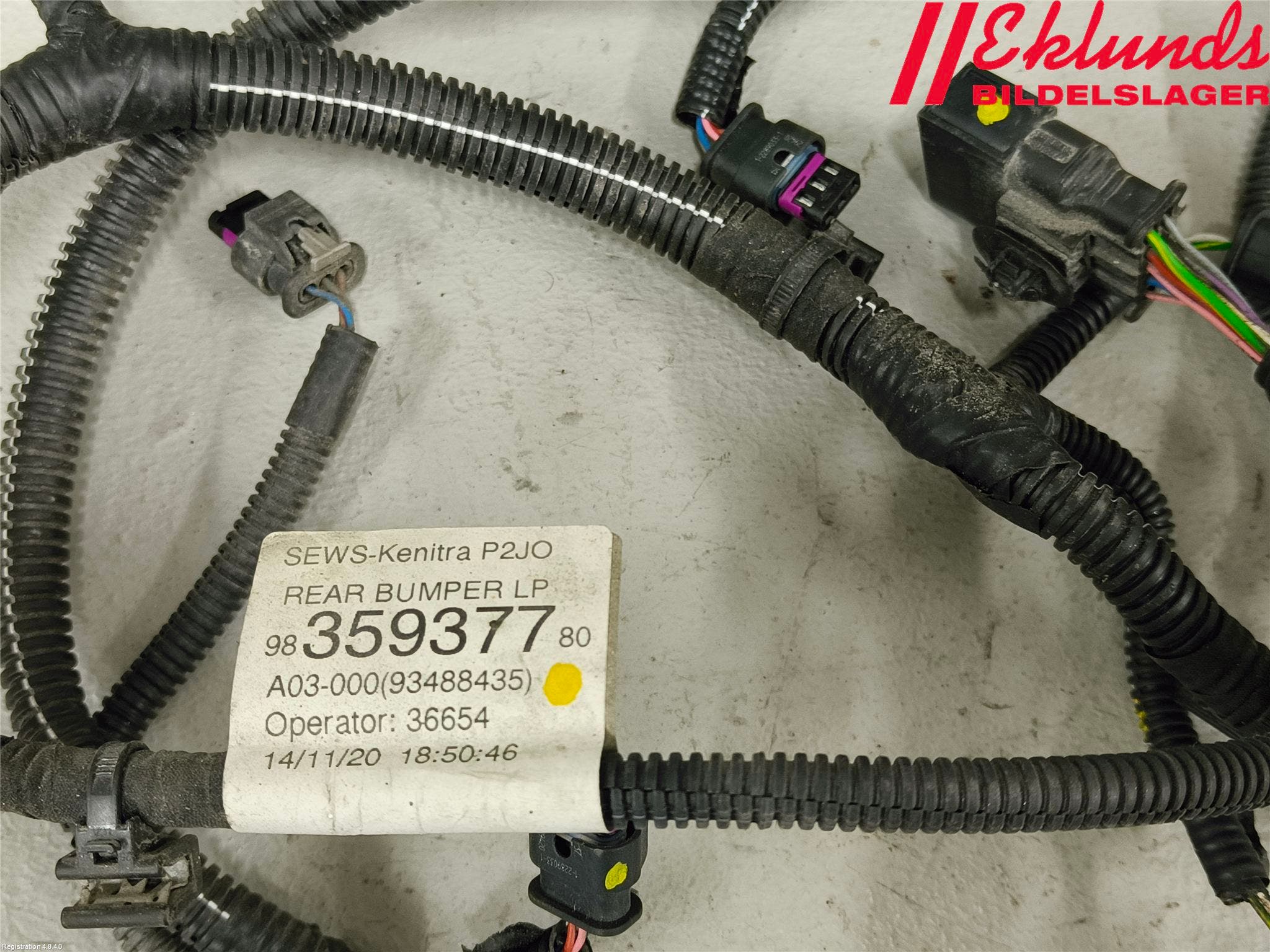 Opel CORSA F, CORSA-E 20- Kabelhärva