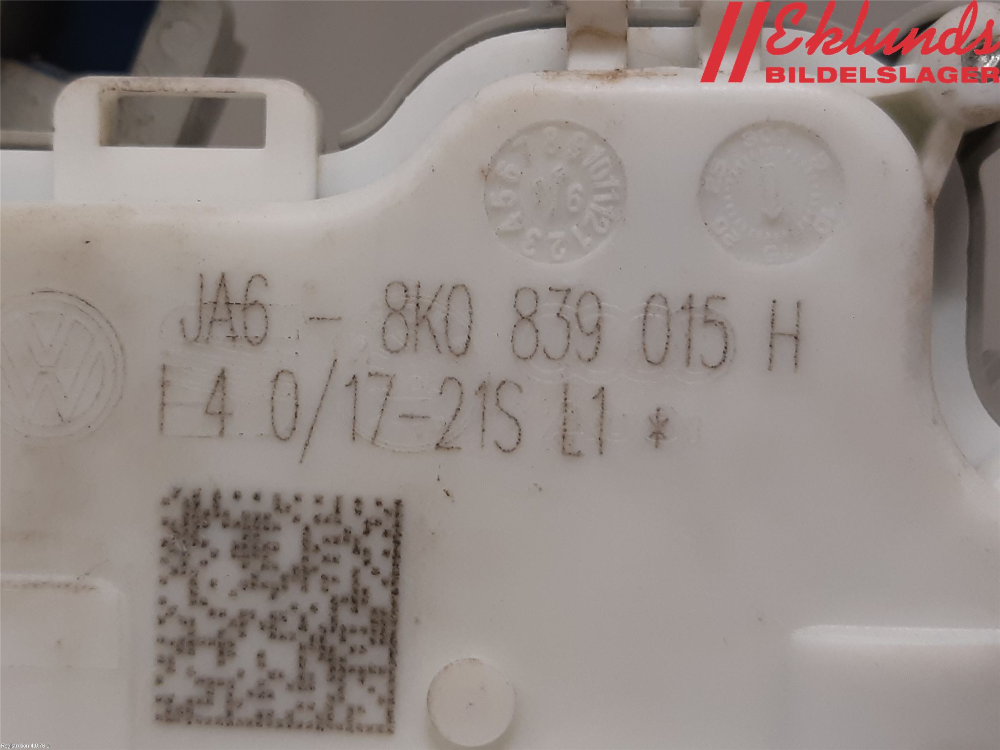 Audi Q2/SQ2 17- Låskista-Dörrlås