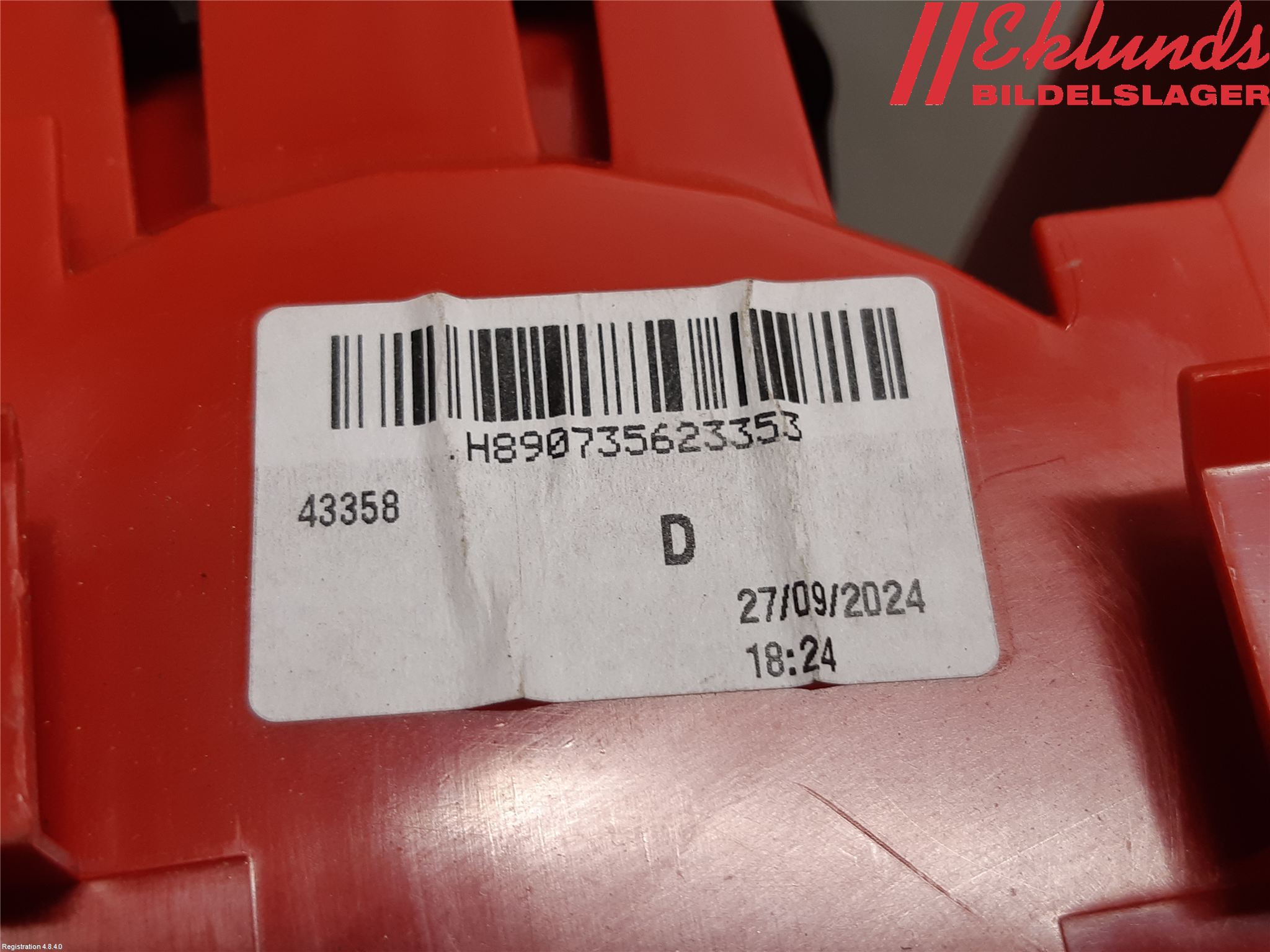 Citroen JUMPY 07-16 Bakljus Höger