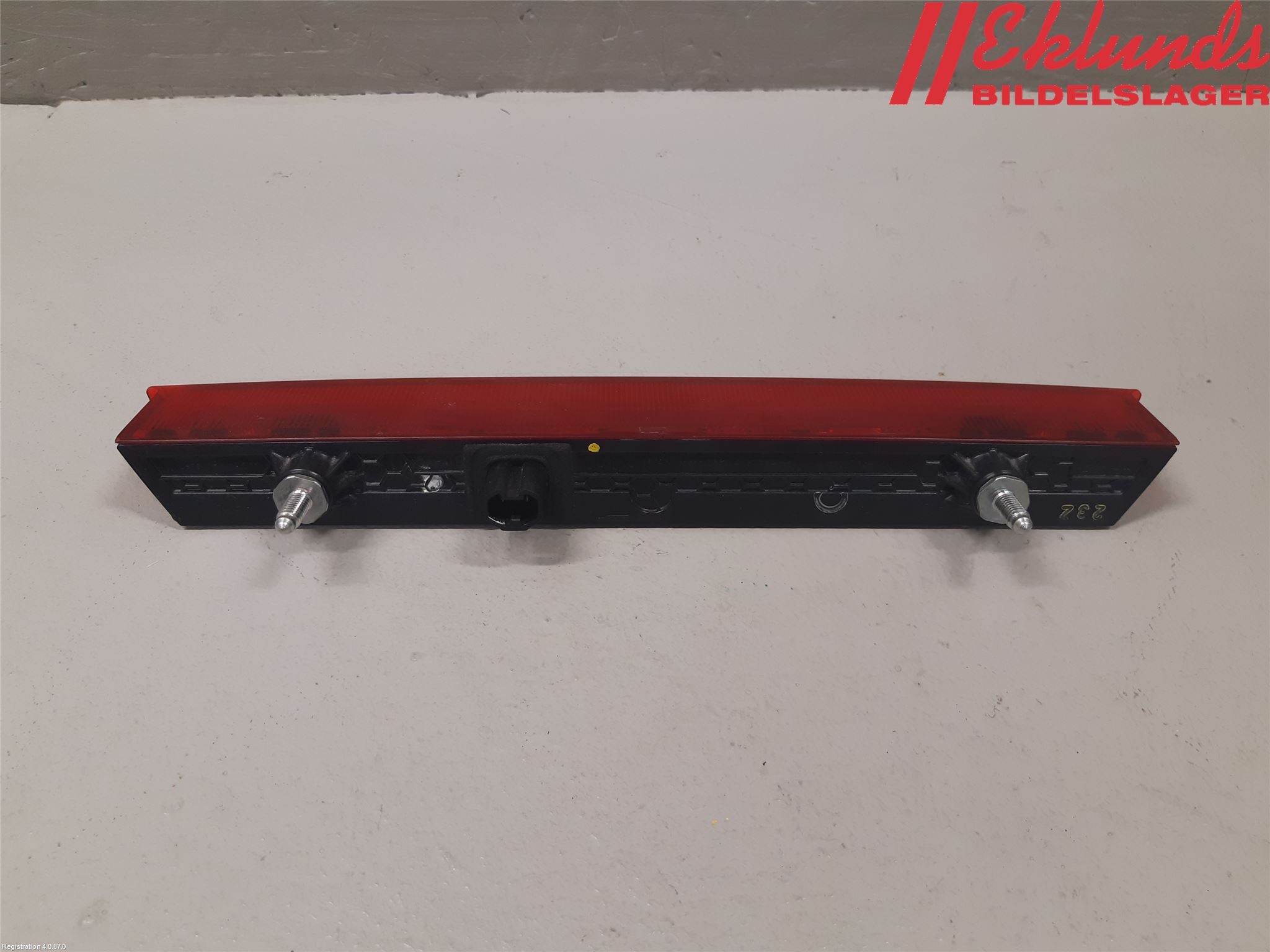 Toyota COROLLA 19- Bromsljus Bakruta