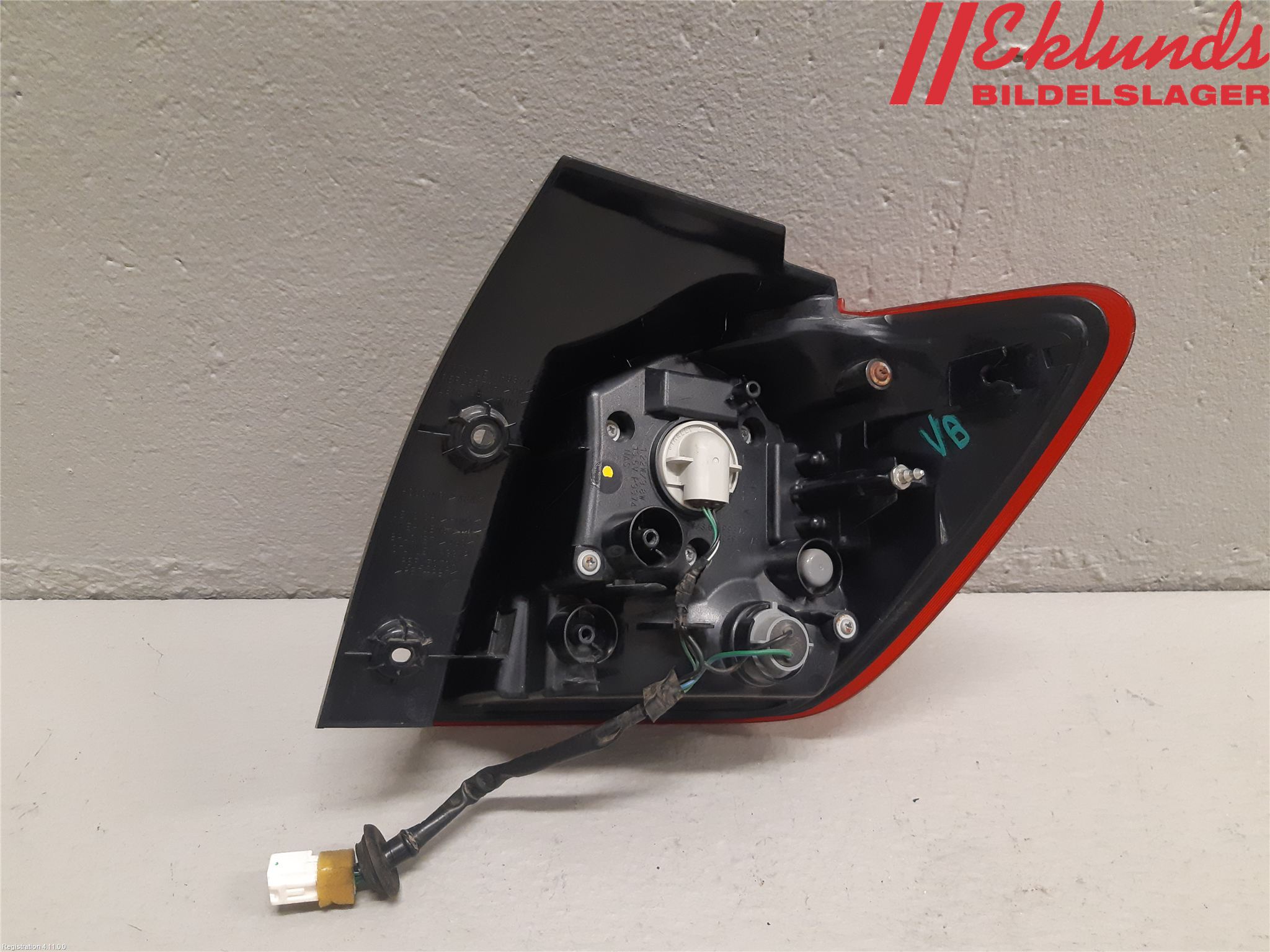 Mitsubishi ASX 10-22 Bakljus Vänster