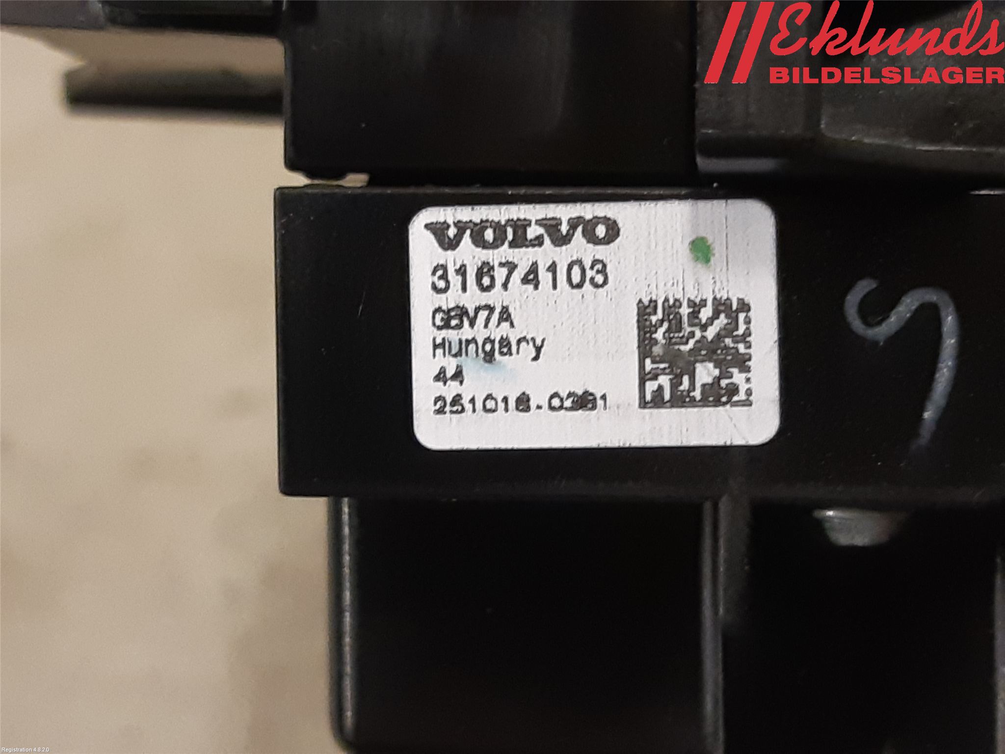 Volvo XC90/RECHARGE 16- Spak Torkar-Spolomk