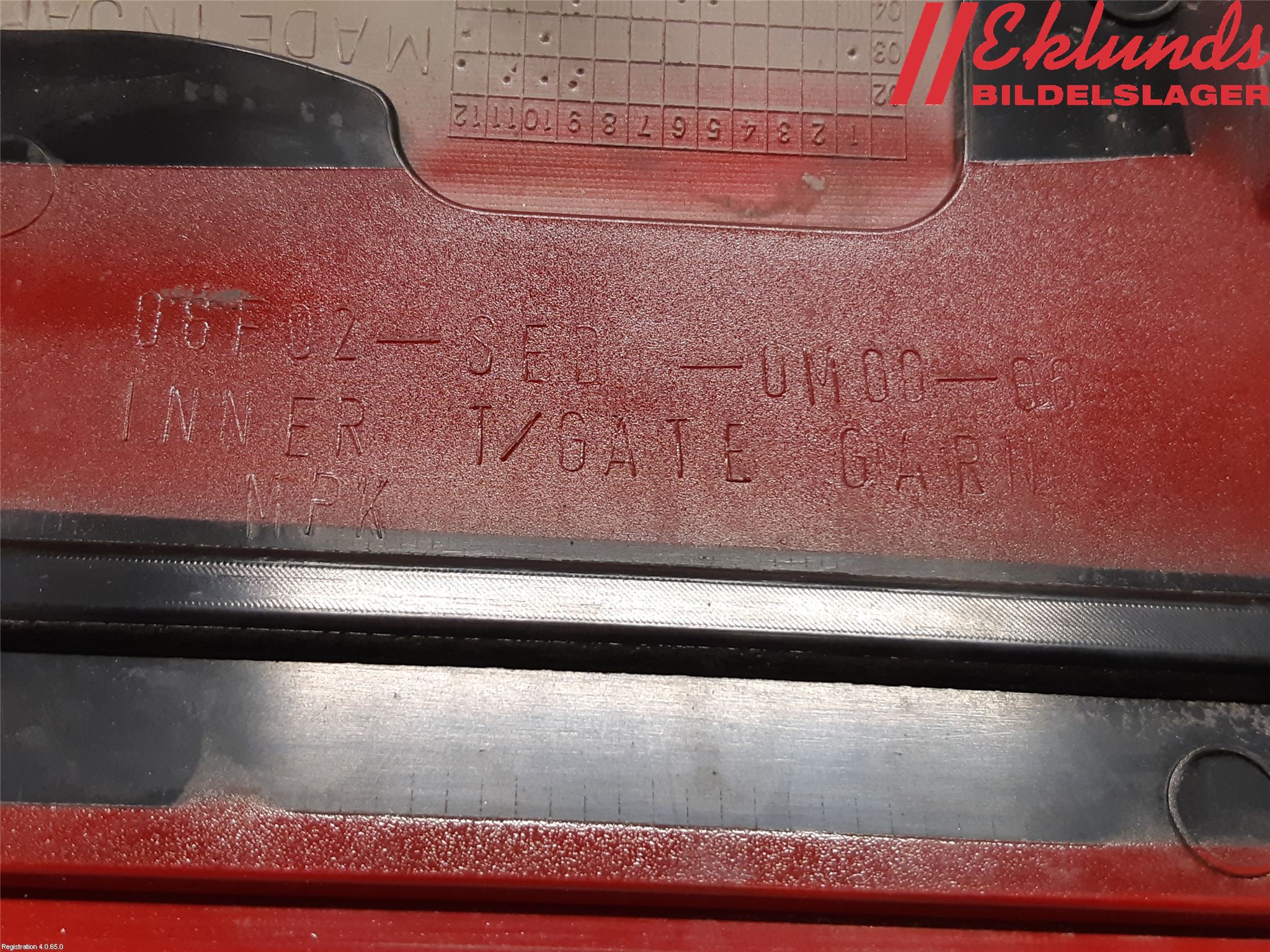 Honda ACCORD    03-07 Spoiler Baklucka