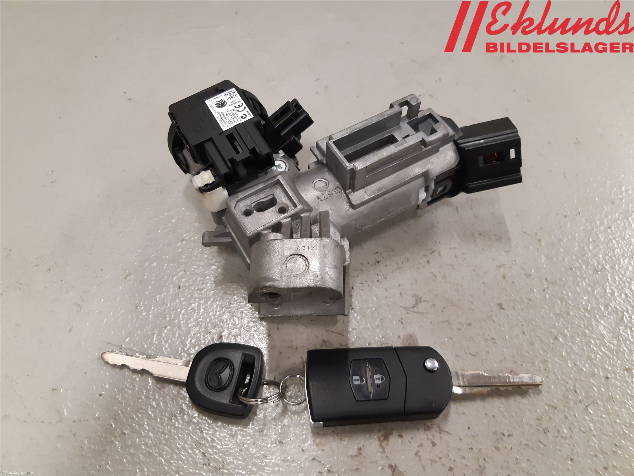 Mazda 2 (DE) 08-15 Tändlås