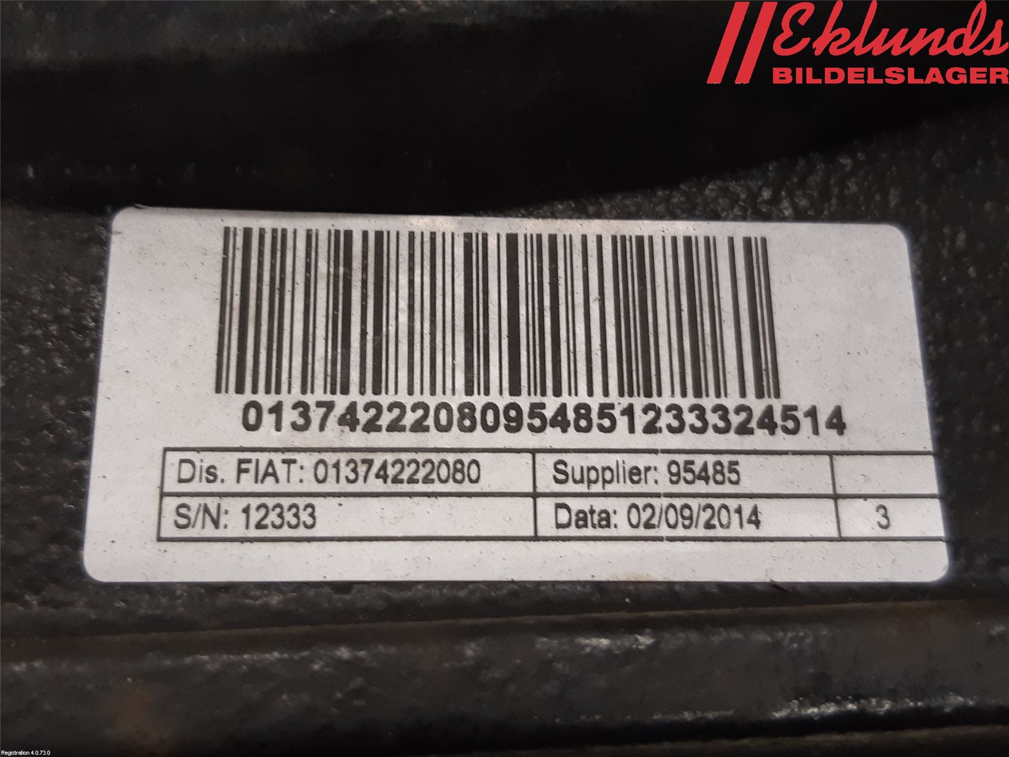 Fiat DUCATO 15-23 Bärarm Fram Undre Hö