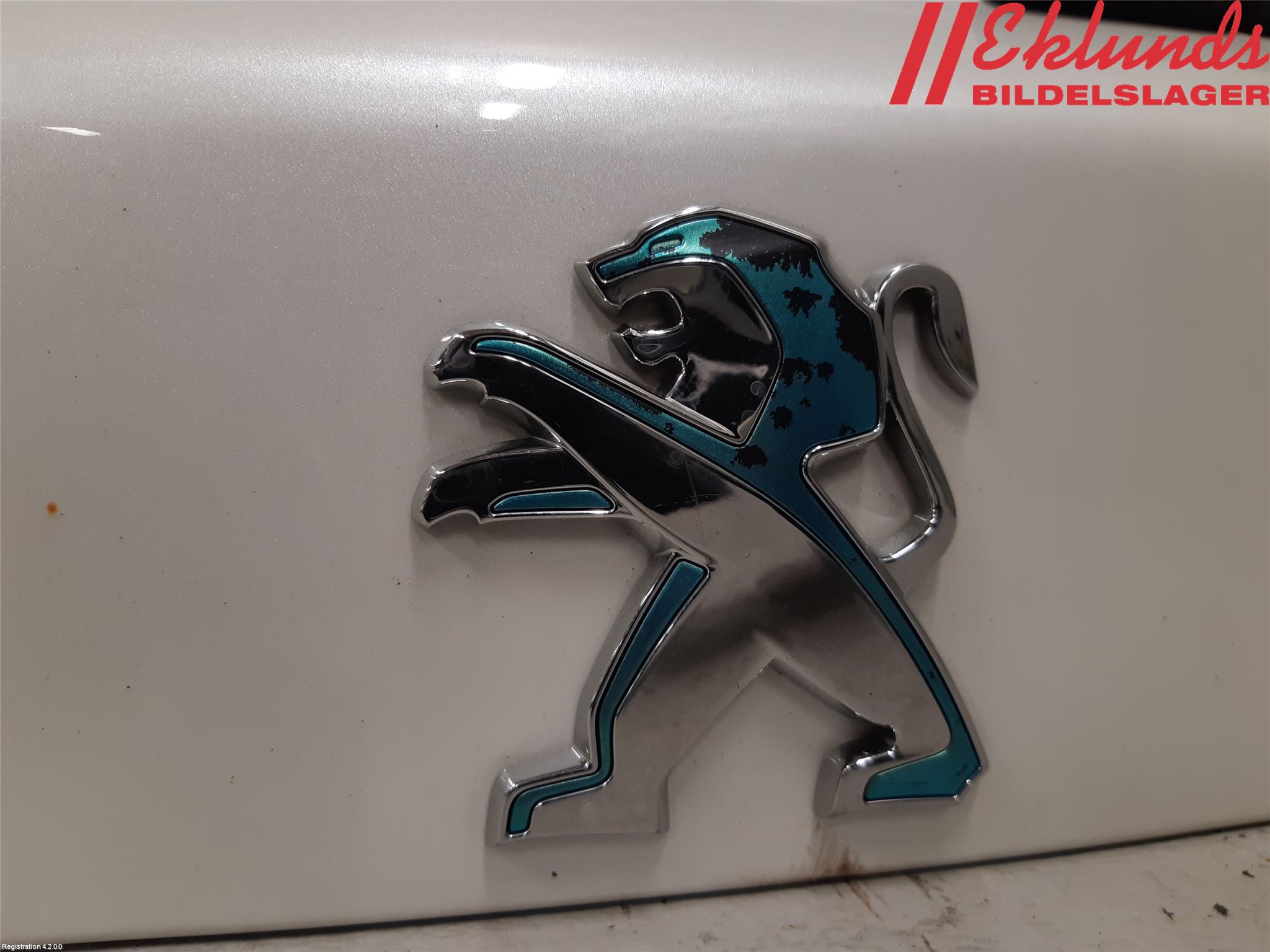 Peugeot 2008/E-2008 20- List Bak-Baklucka