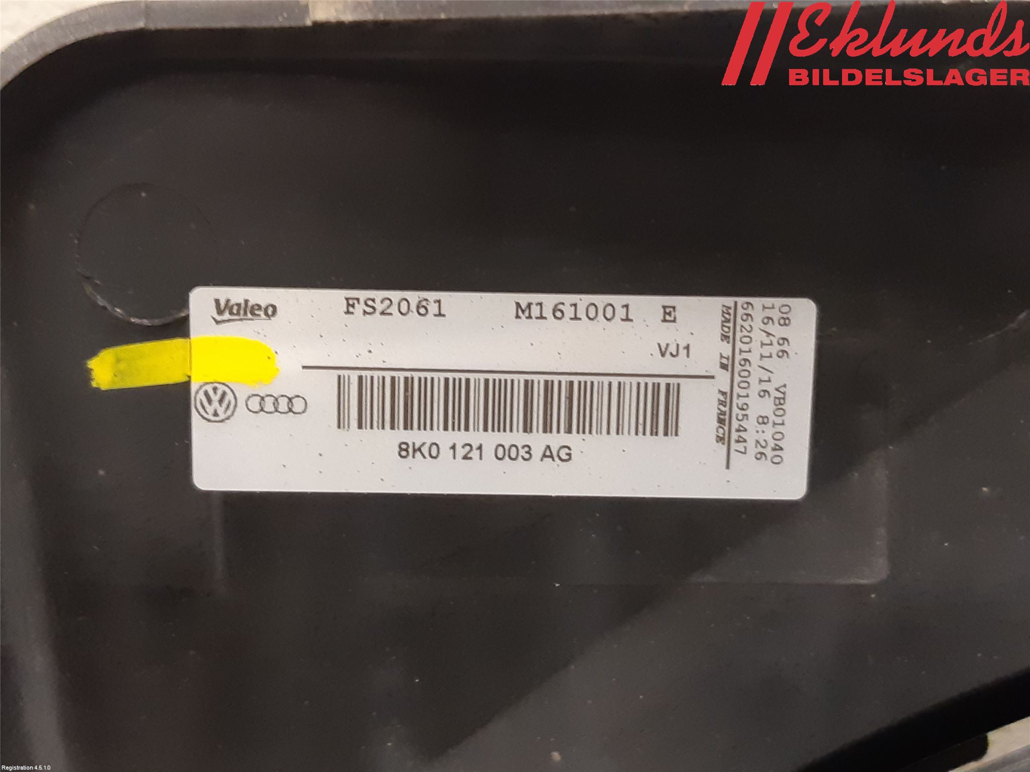 Audi A6/S6 4G 11-18 Kylfläkt El